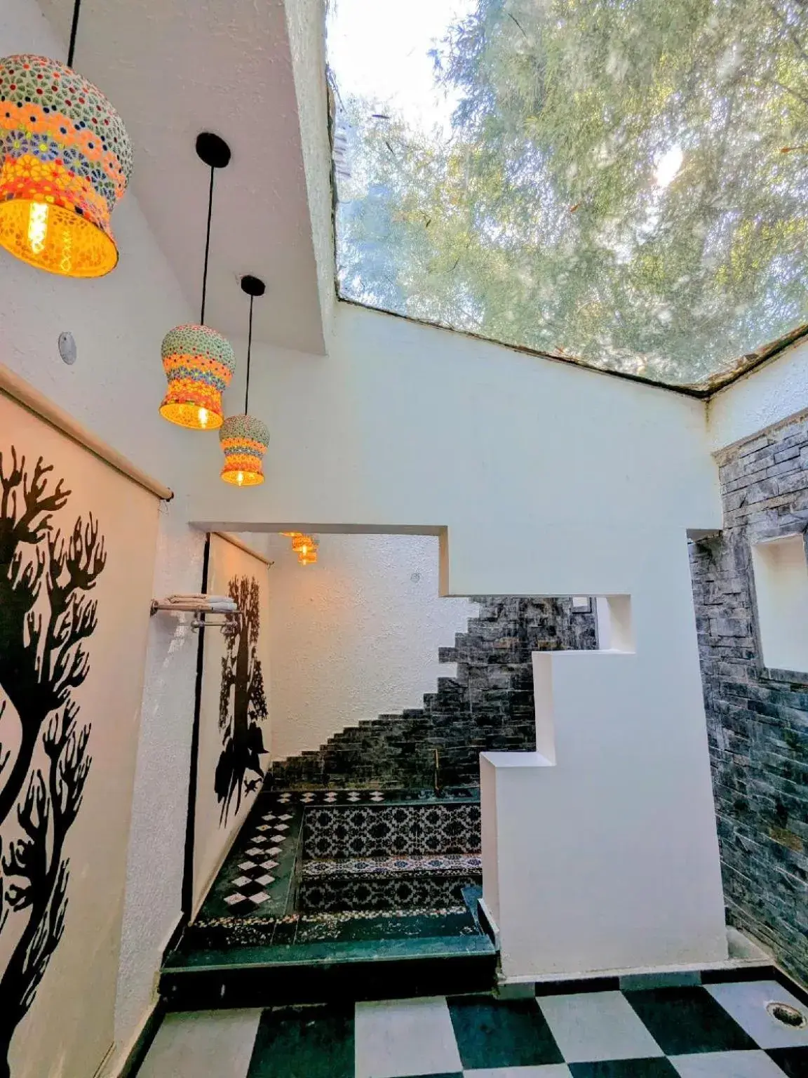 Bathroom in Syna Tiger Resort Bandhavgarh Bathroom in Syna Tiger Resort Bandhavgarh