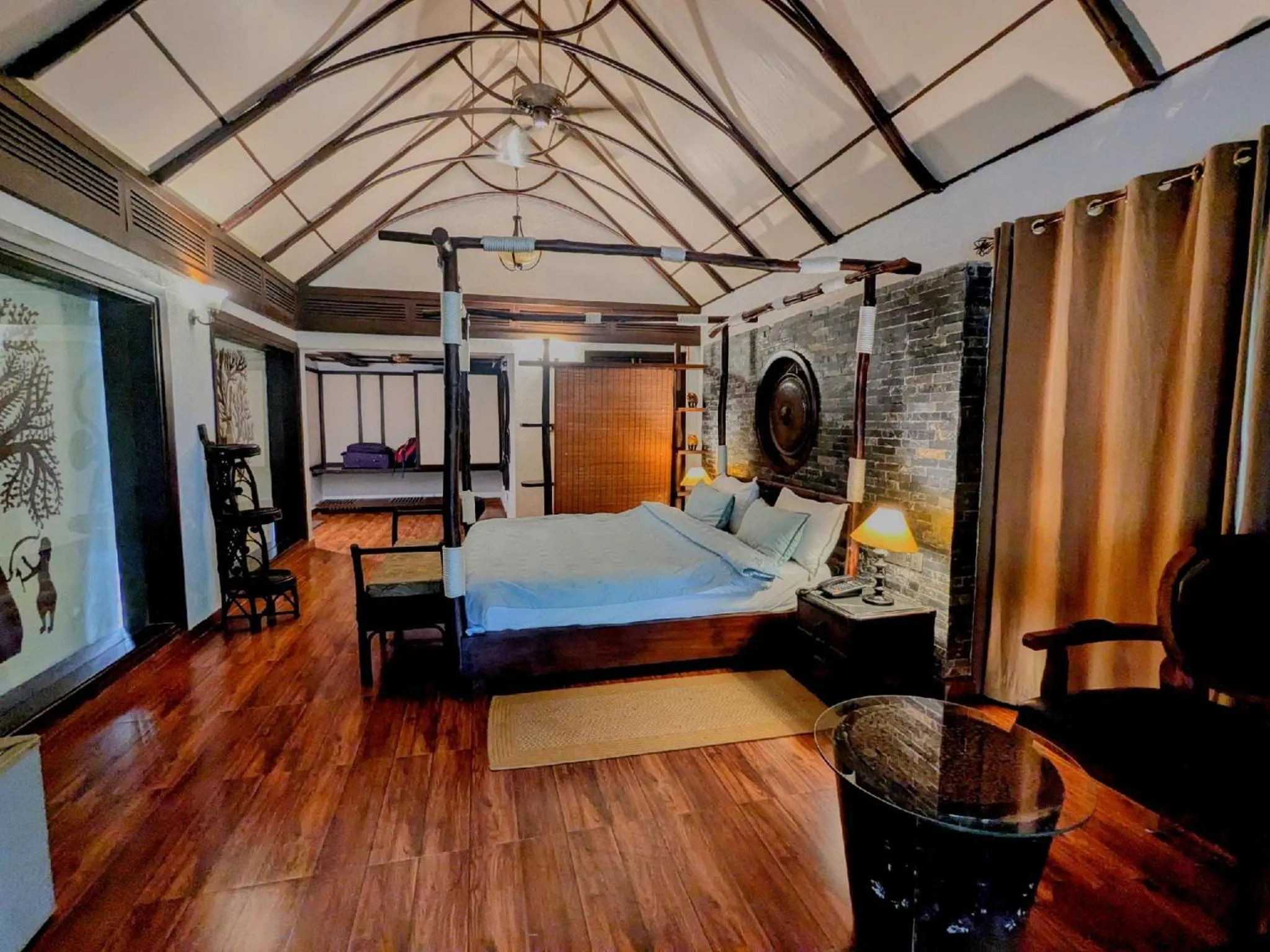 Bedroom, Bed in Syna Tiger Resort Bandhavgarh