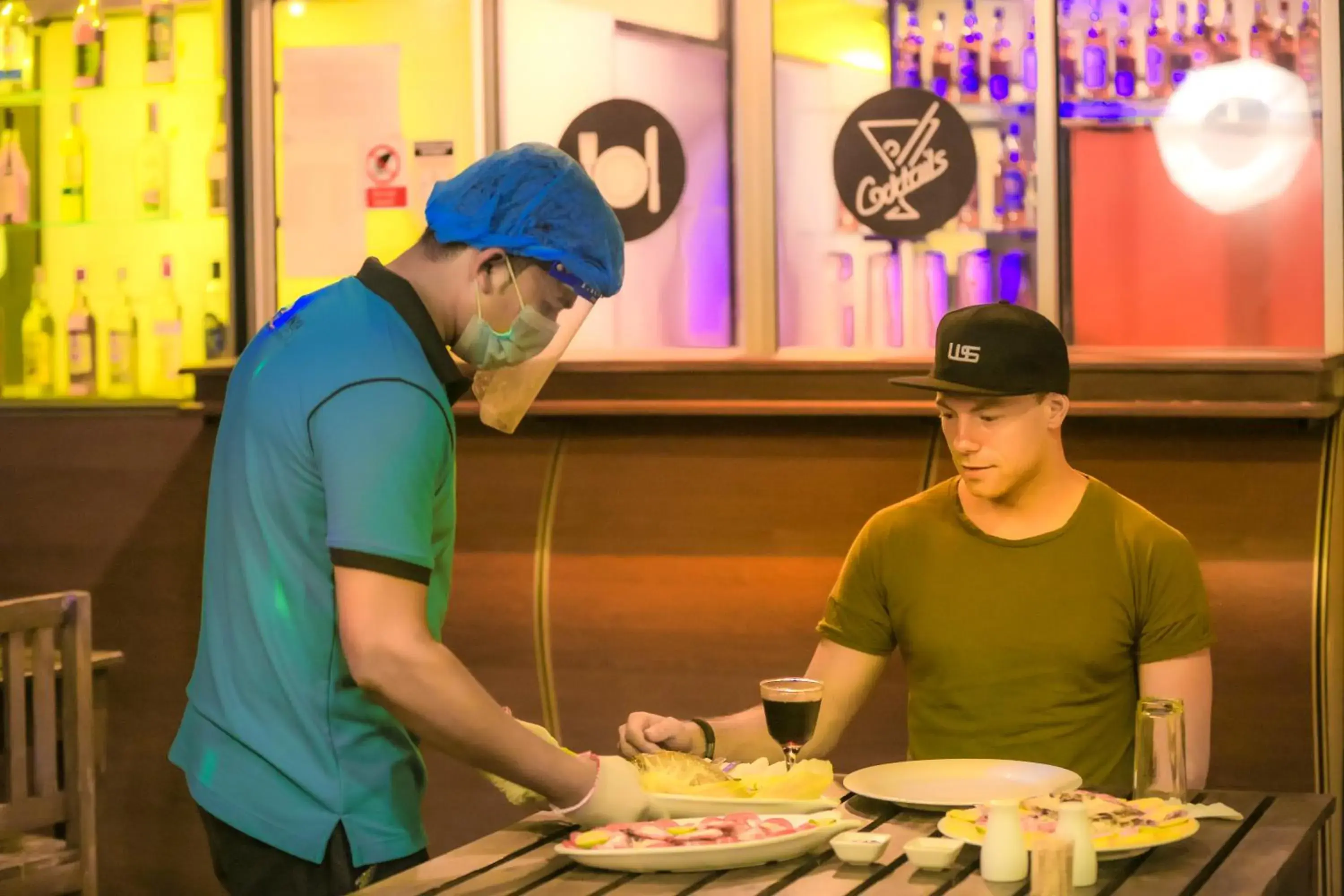 Food and drinks in Dinuda Resort Food and drinks in Dinuda Resort