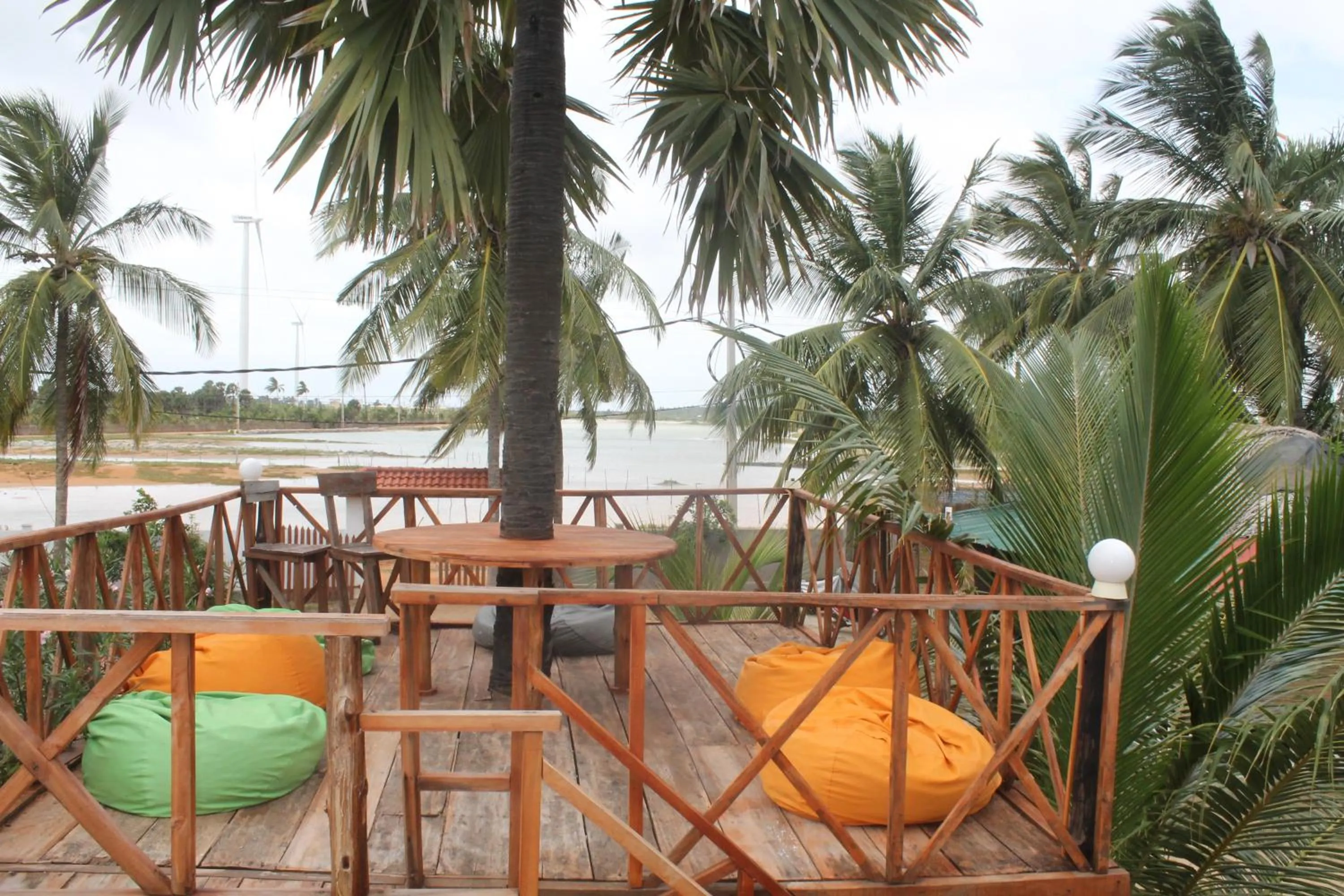 Balcony/Terrace in Dinuda Lagoon Hotel