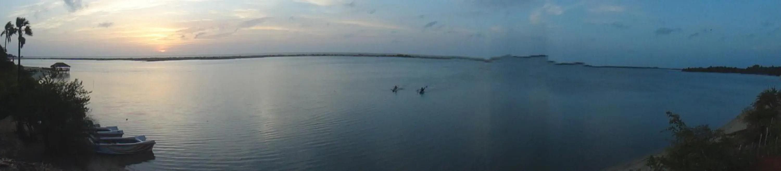 River view in Dinuda Resort River view in Dinuda Resort