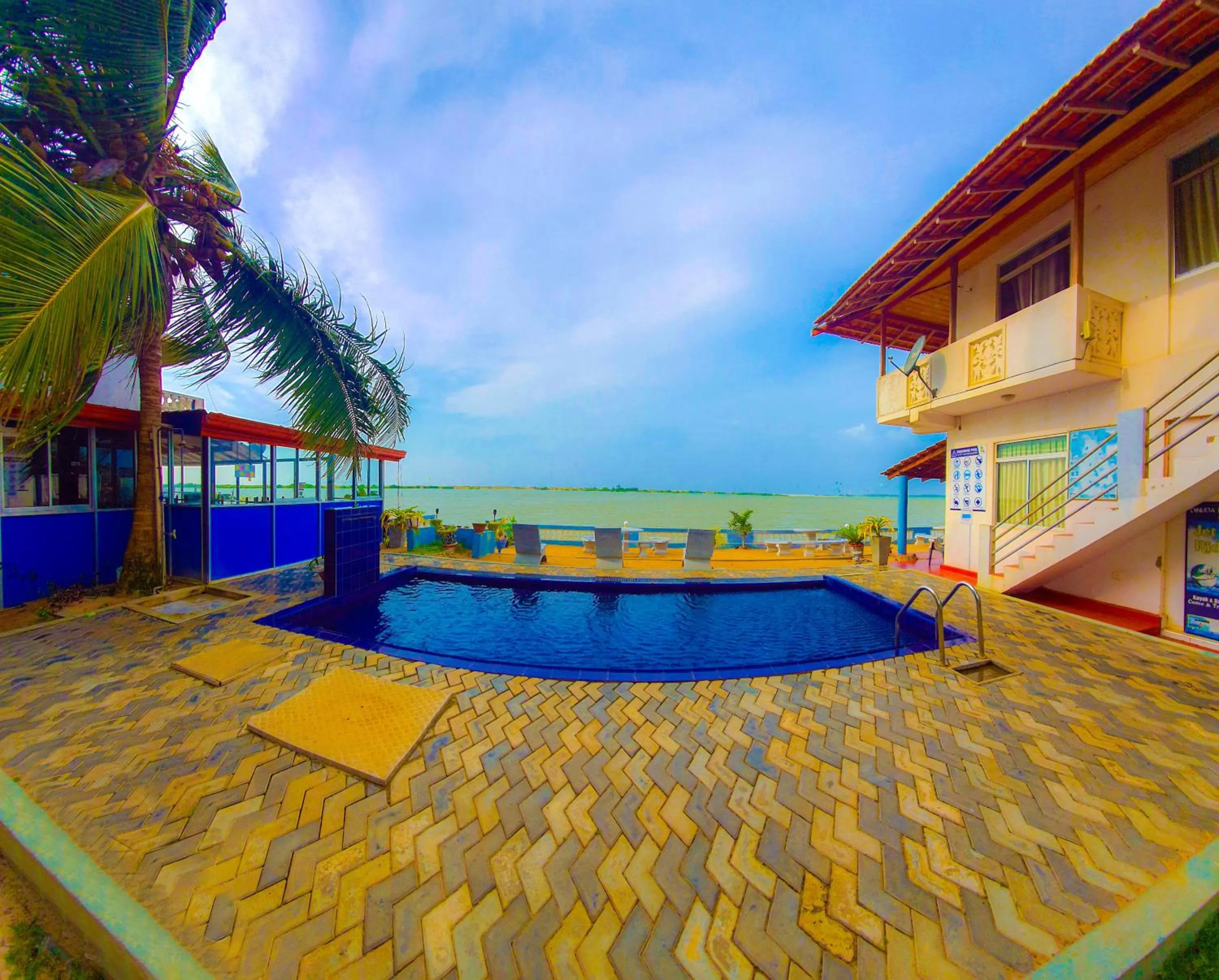 View (from property/room) in Dinuda Lagoon Hotel