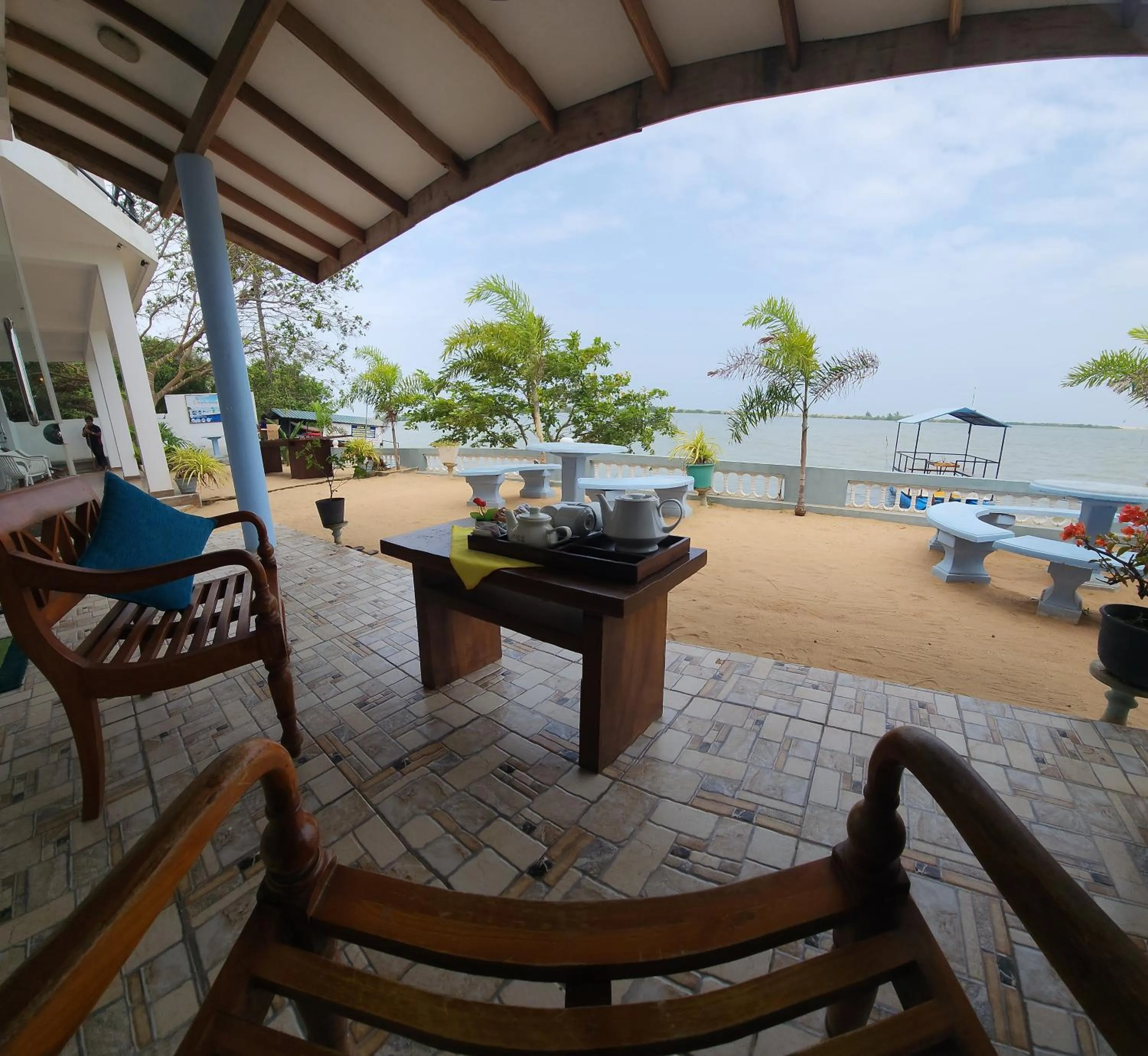 View (from property/room) in Dinuda Lagoon Hotel