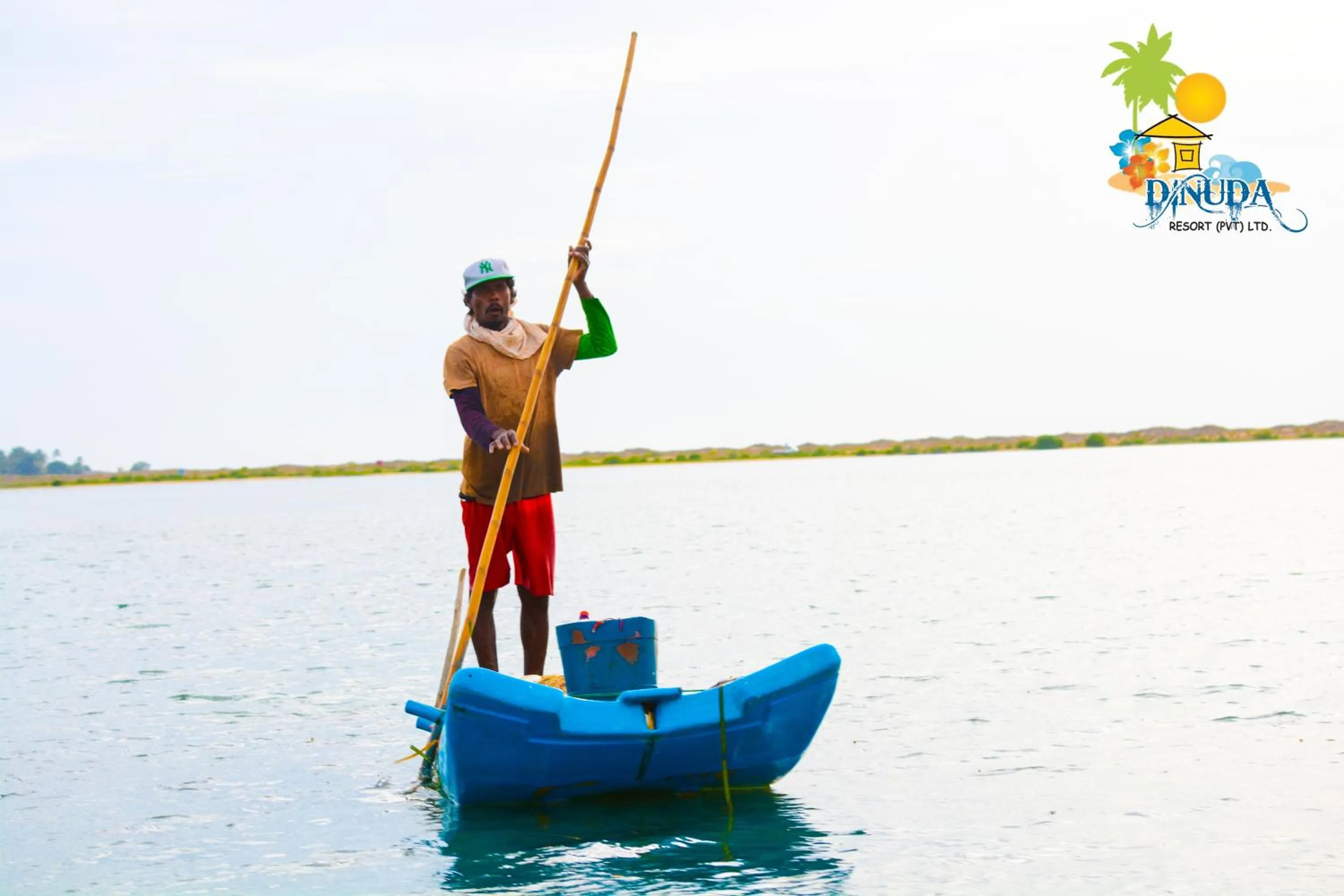 Fishing in Dinuda Lagoon Hotel