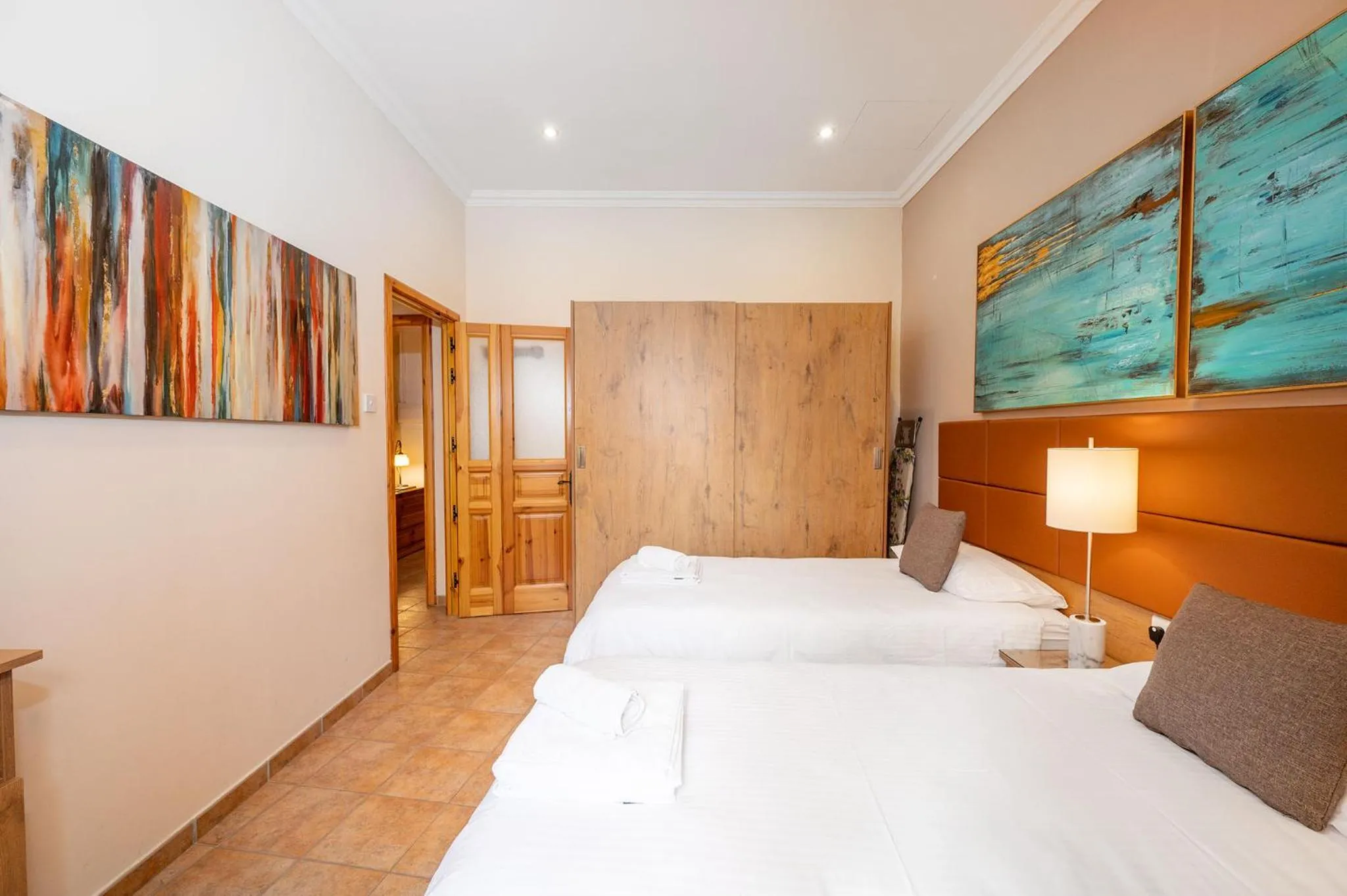 Bed in Valletta Apartments 19