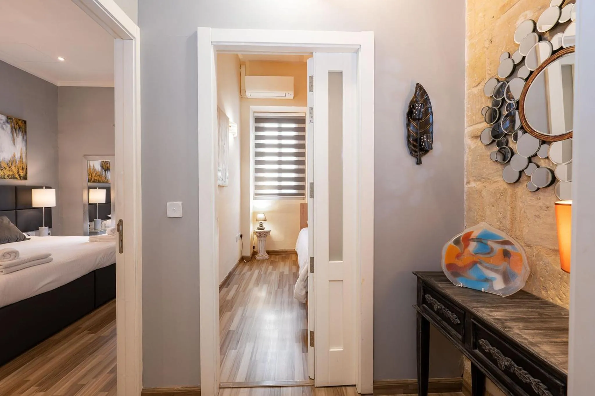 Bed in Valletta Apartments 19