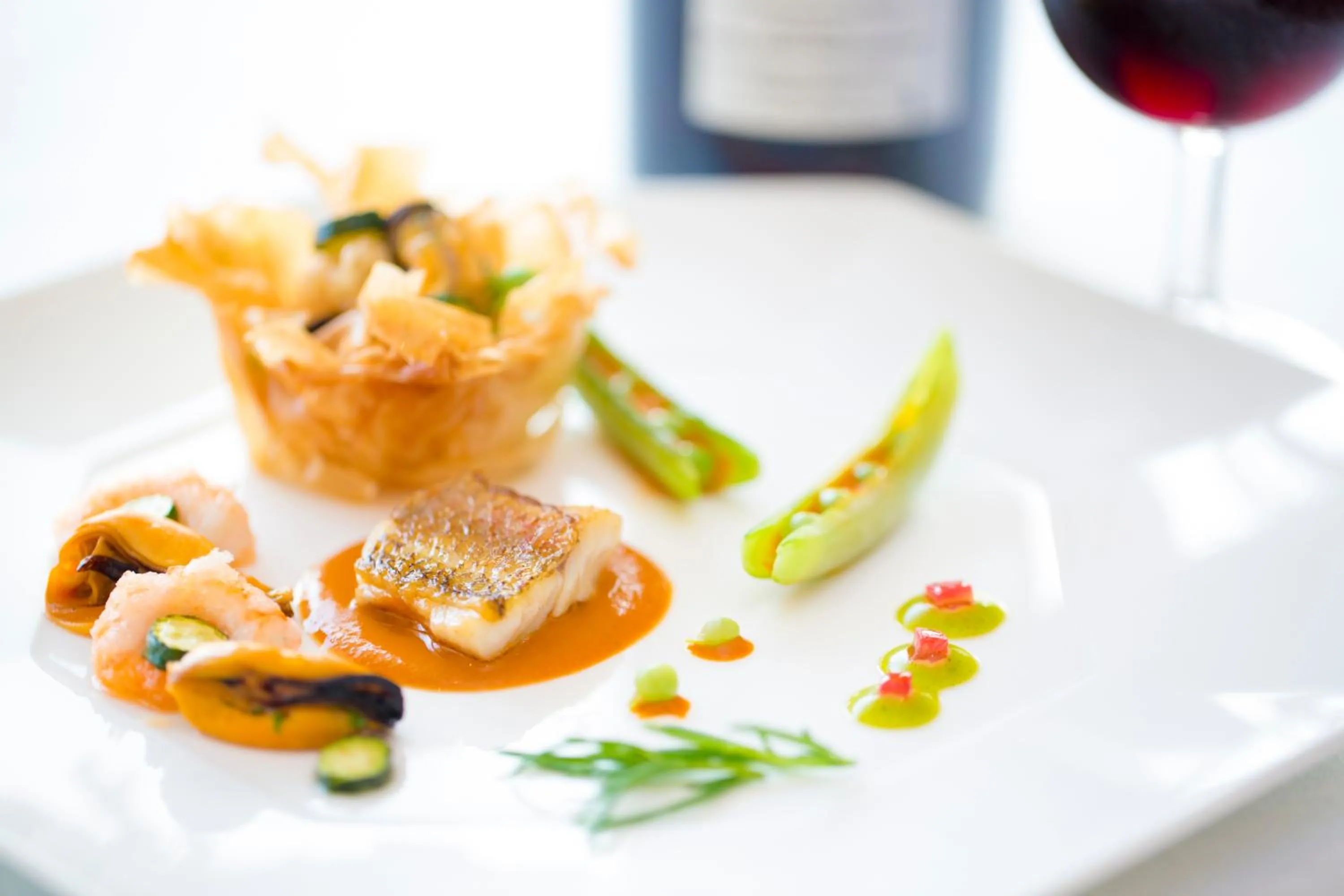 Food and drinks in Guest Villa on the BI-CHI