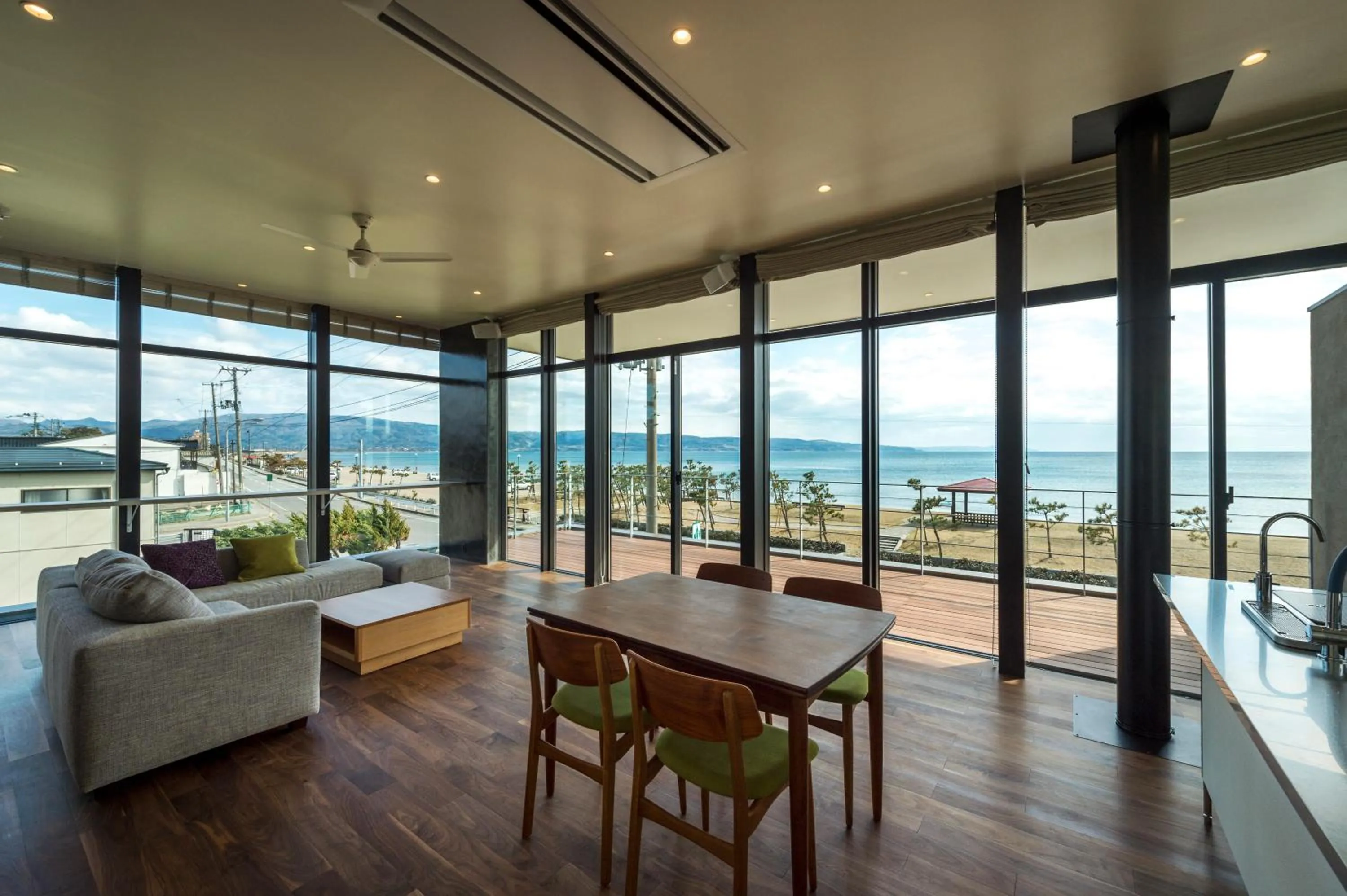 Communal lounge/ TV room in Guest Villa on the BI-CHI