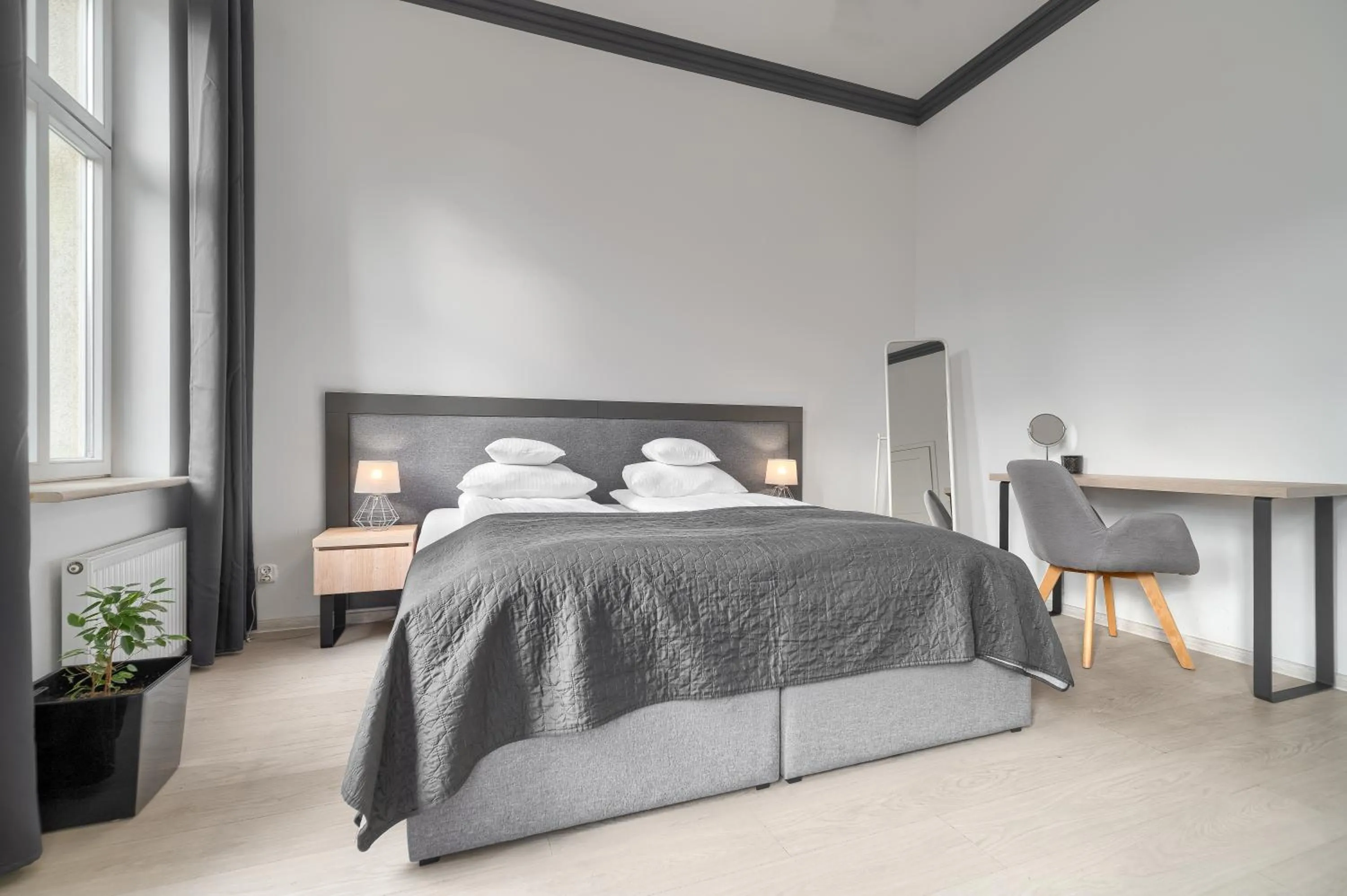 Bed in Aparthotel Platinum