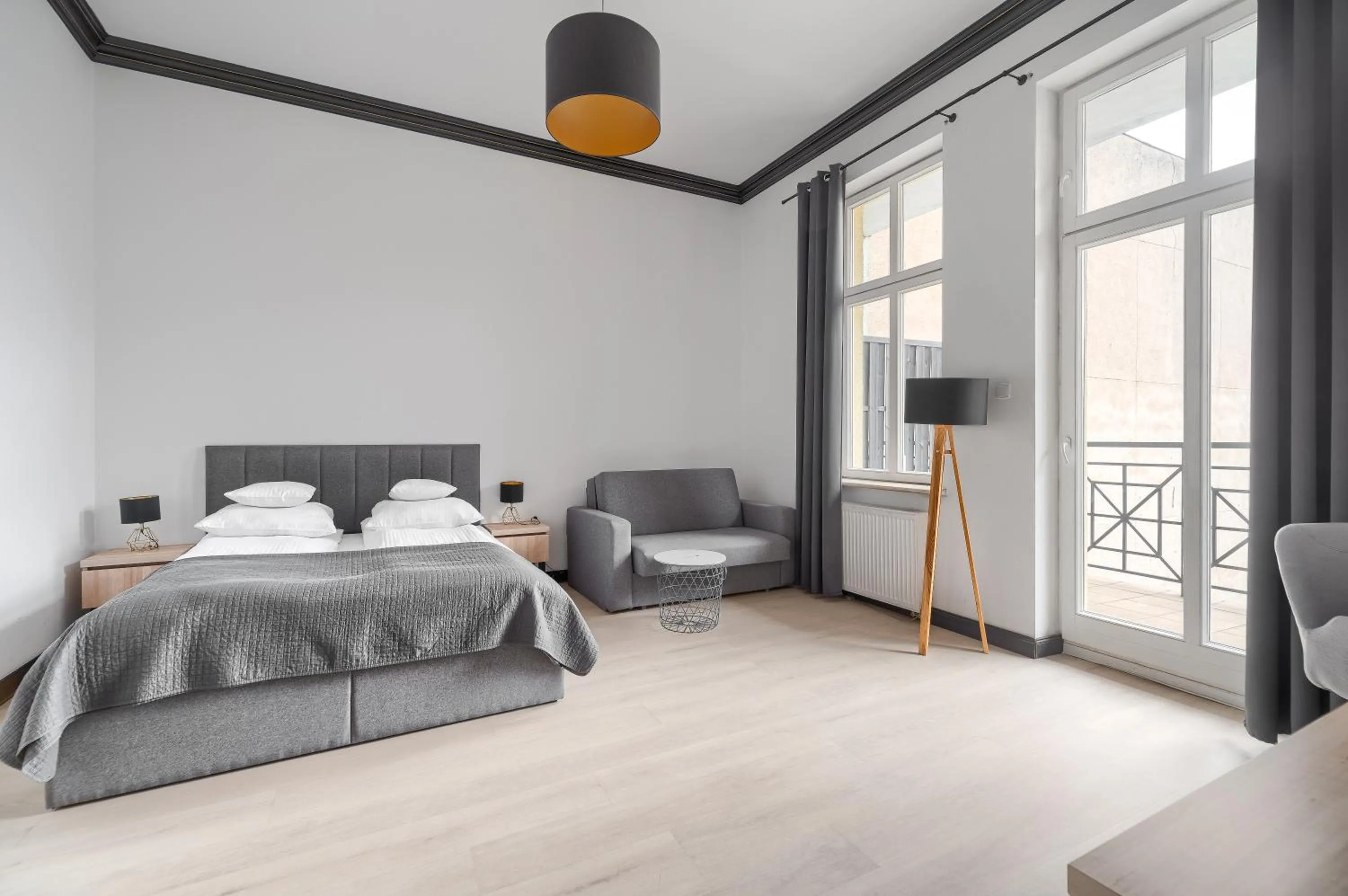 Bed in Aparthotel Platinum