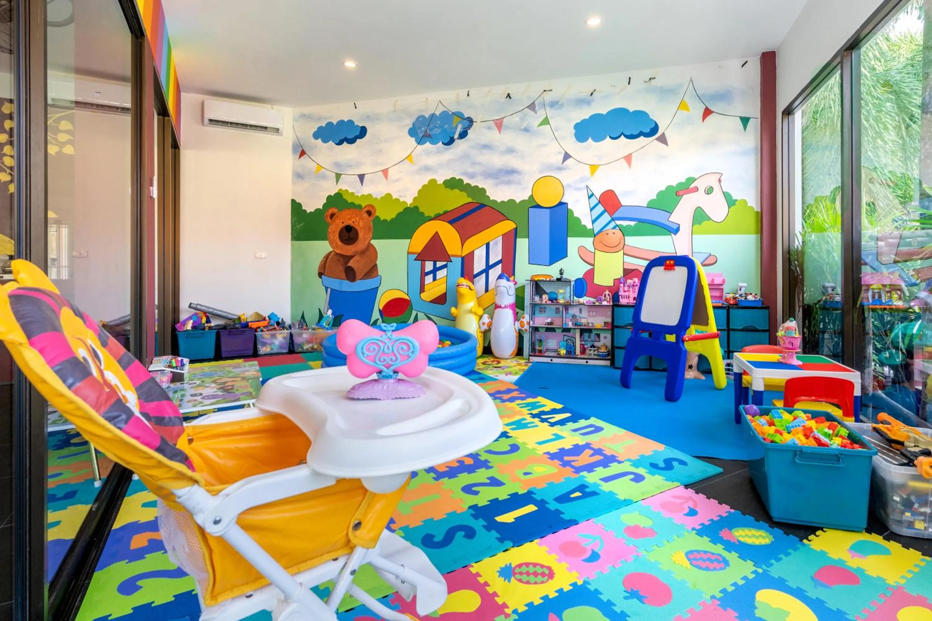 Children play ground in Boutique Resort Private Pool Villa - SHA Extra Plus