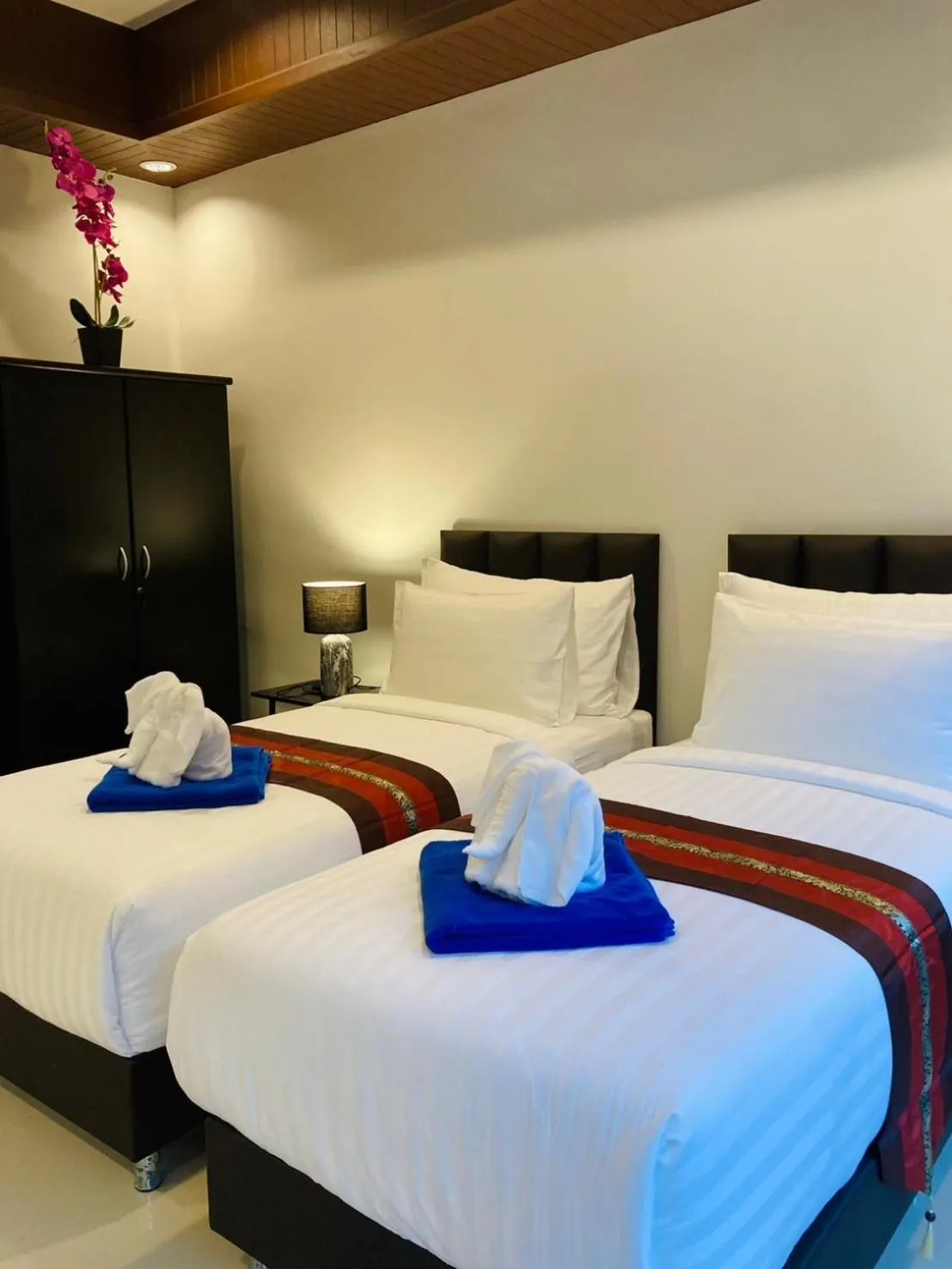 Bed in Boutique Resort Private Pool Villa - SHA Extra Plus