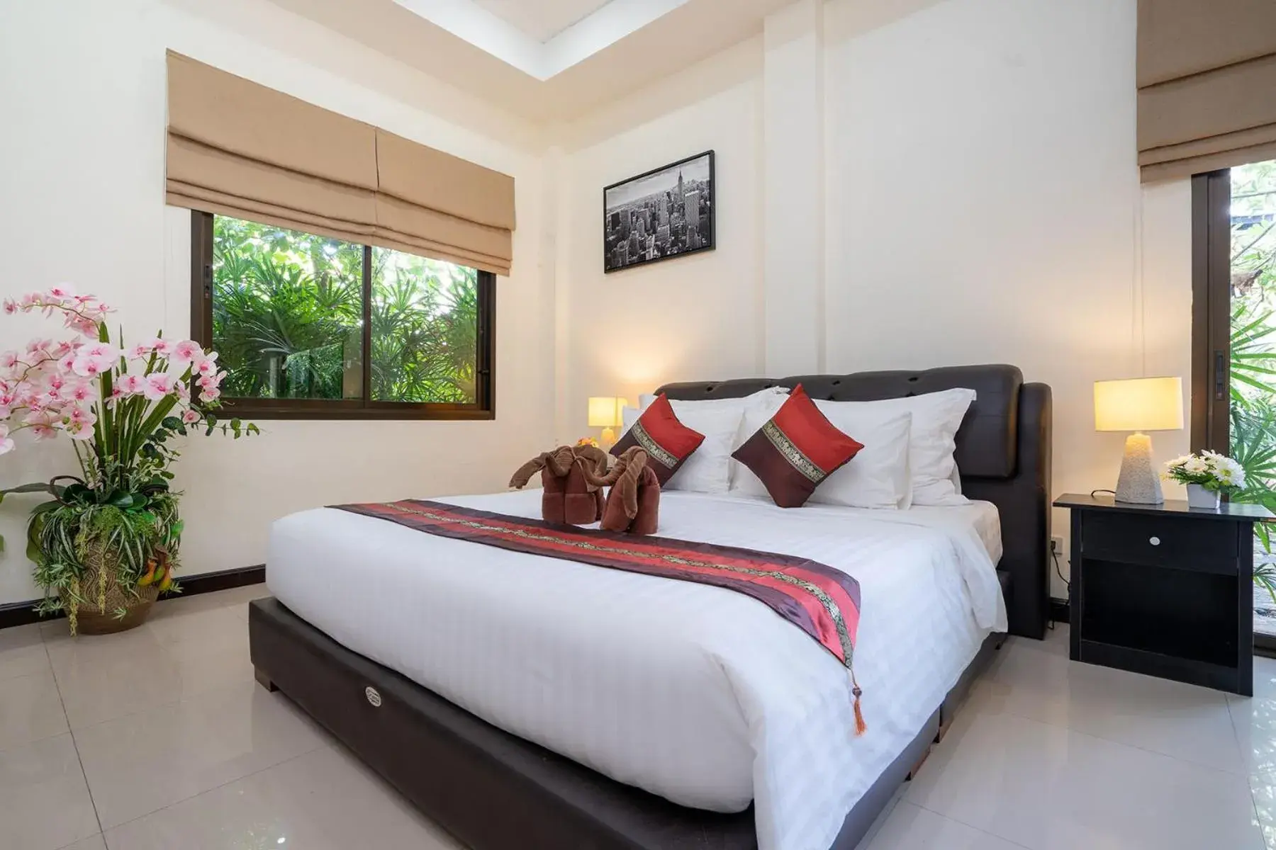 Bedroom, Bed in Boutique Resort Private Pool Villa - SHA Extra Plus Bedroom, Bed in Boutique Resort Private Pool Villa - SHA Extra Plus