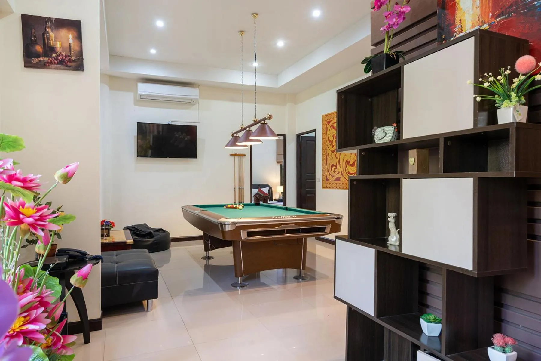 Billiard in Boutique Resort Private Pool Villa - SHA Extra Plus