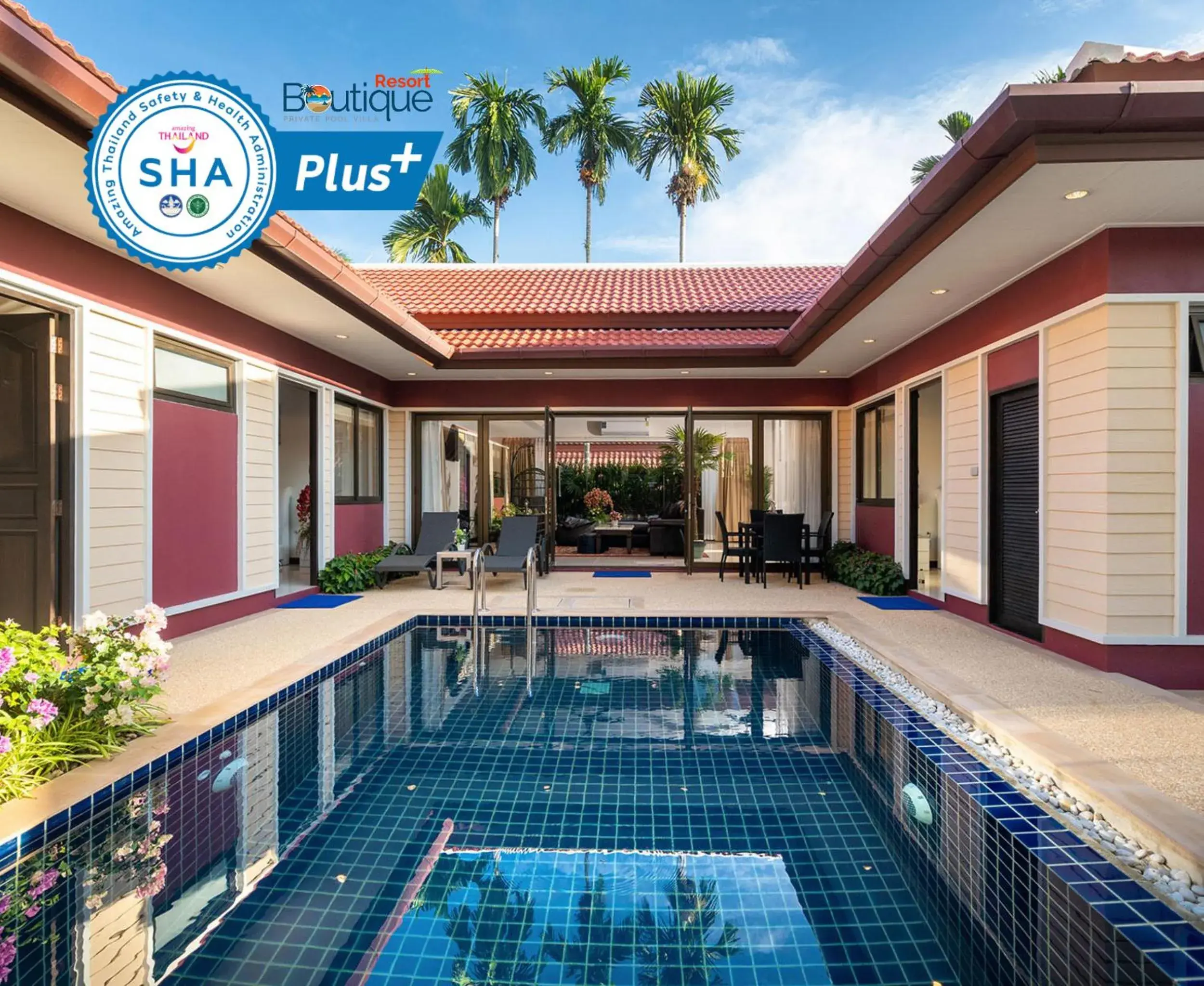Swimming pool in Boutique Resort Private Pool Villa - SHA Extra Plus Swimming pool in Boutique Resort Private Pool Villa - SHA Extra Plus