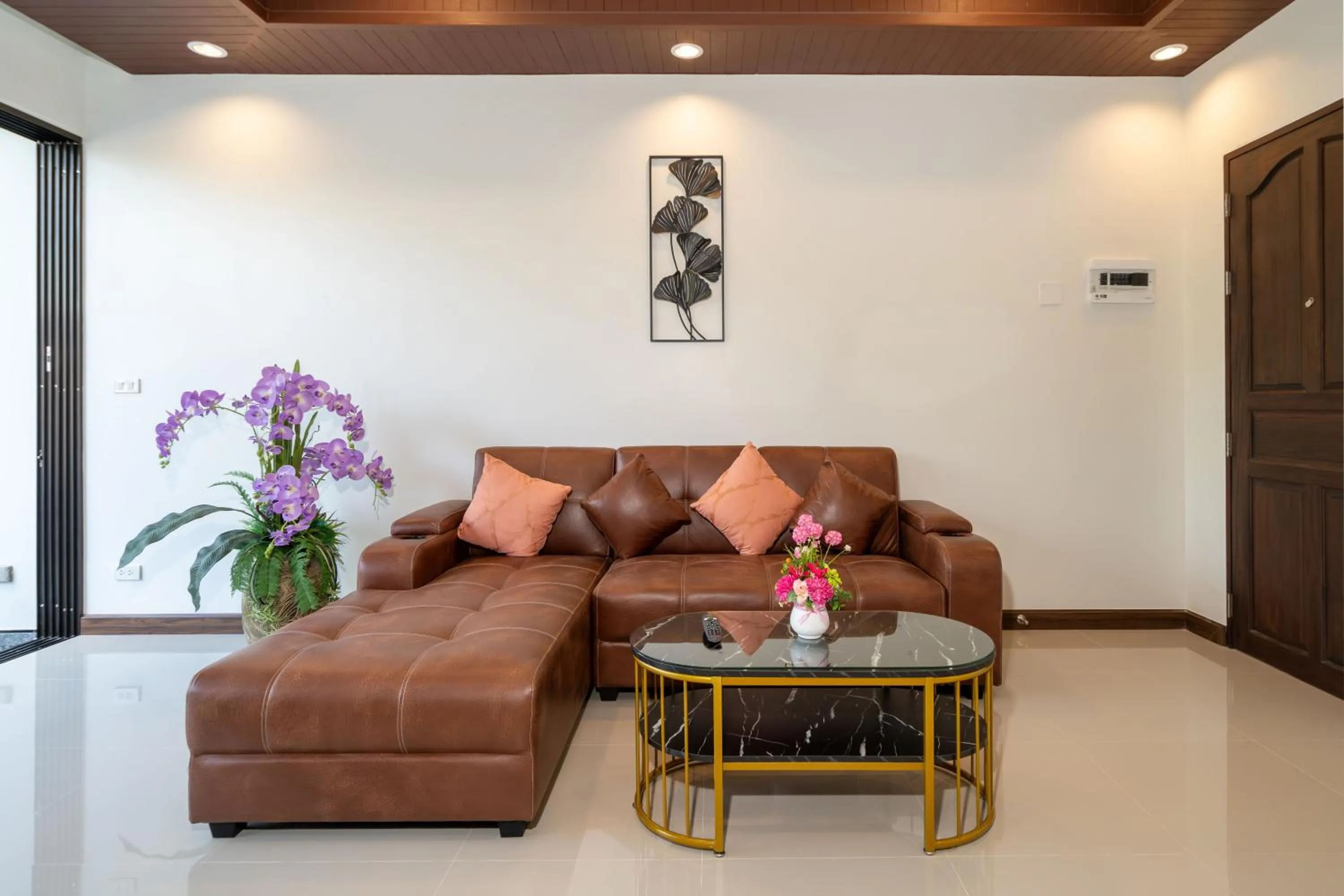 Living room in Boutique Resort Private Pool Villa - SHA Extra Plus