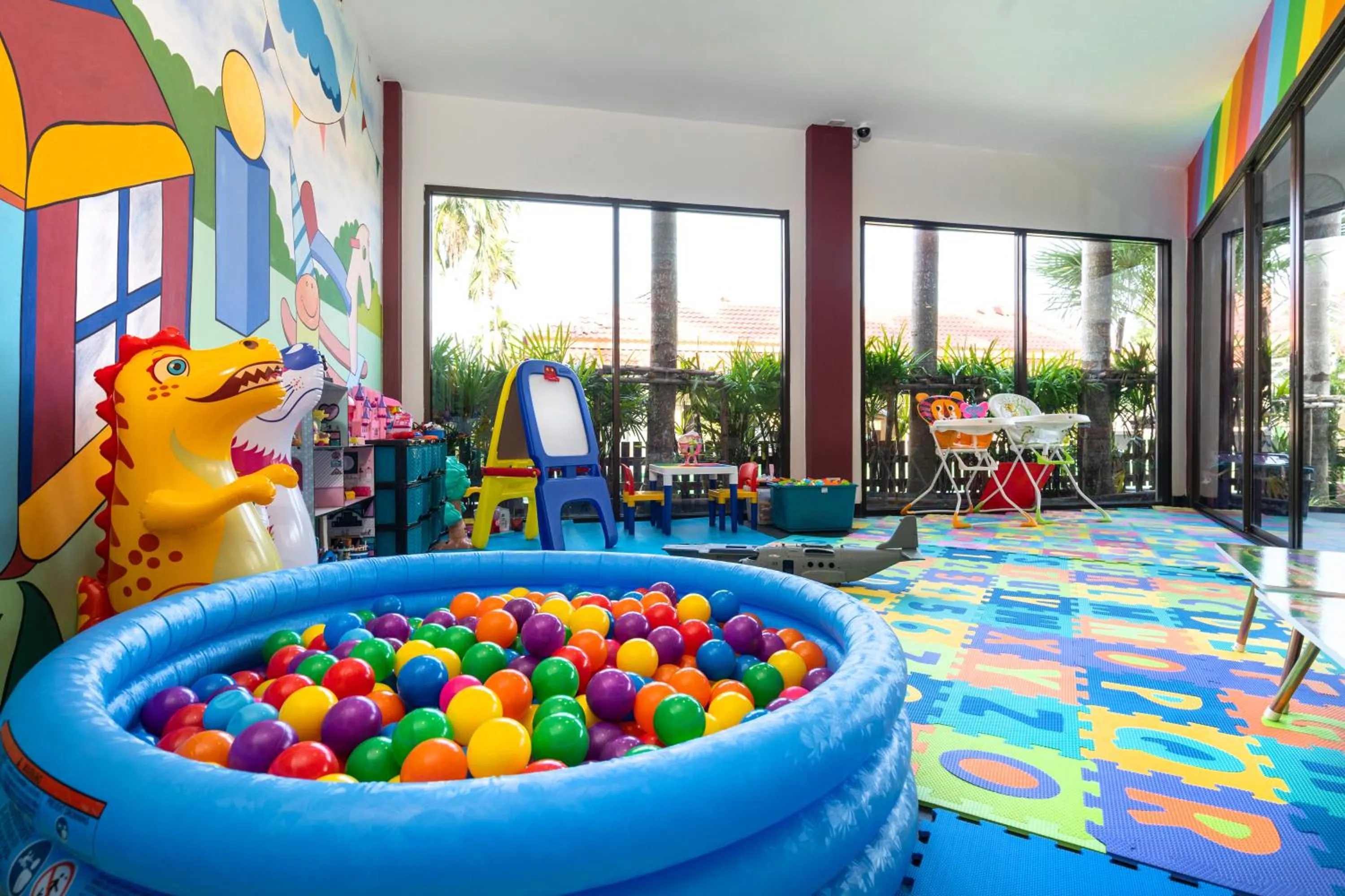 Children play ground in Boutique Resort Private Pool Villa - SHA Extra Plus
