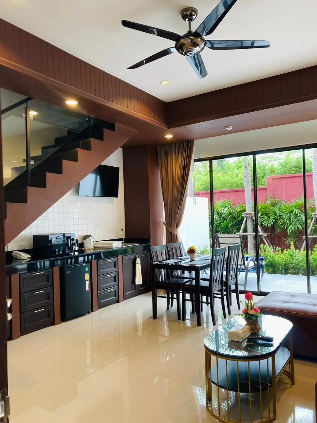 Living room in Boutique Resort Private Pool Villa - SHA Extra Plus