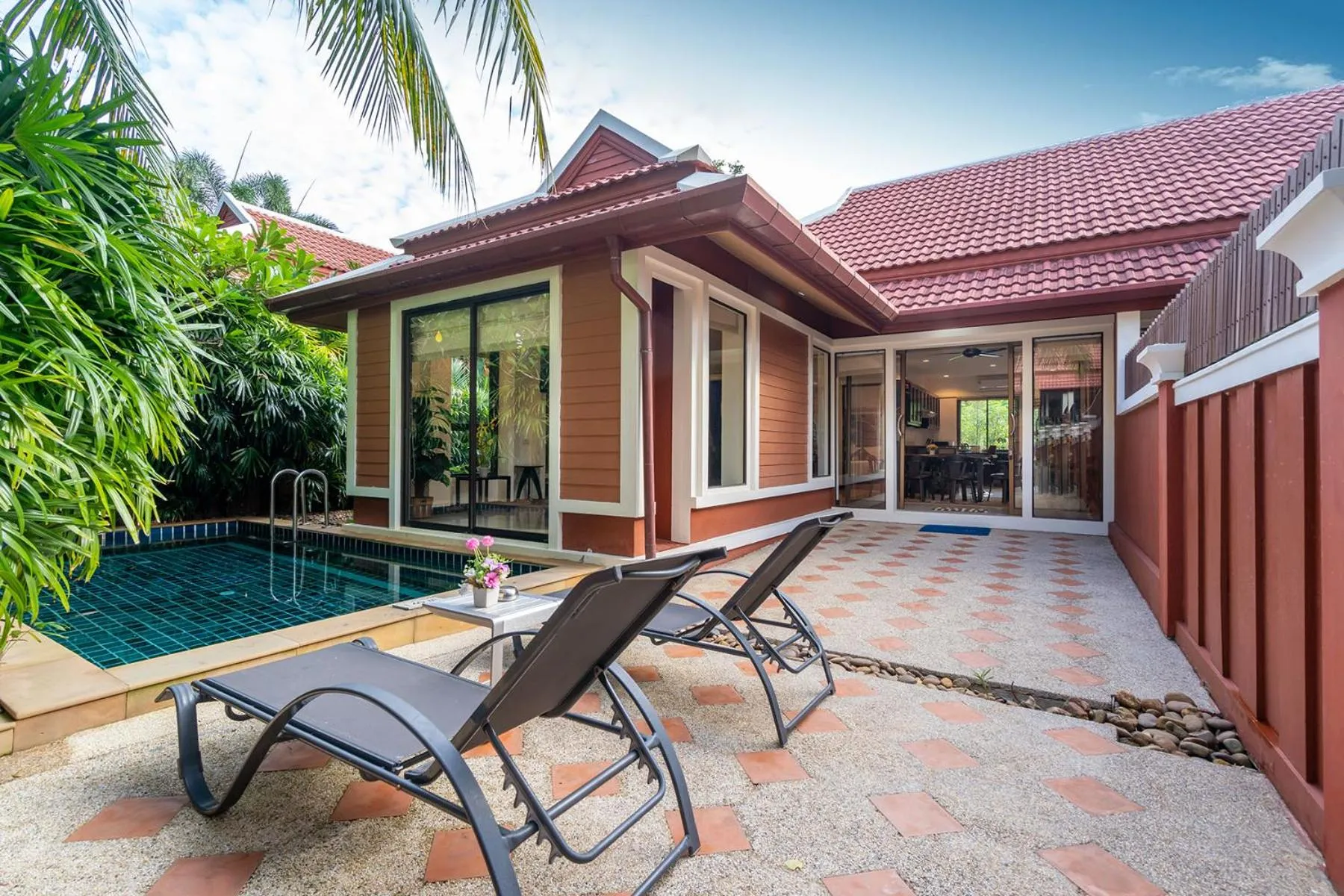 1 Bedroom Suite Private Pool Villa With Bathtub (Free airport pick up minimum 3 nights, 25% discount on food and beverages) in Boutique Resort Private Pool Villa - SHA Extra Plus