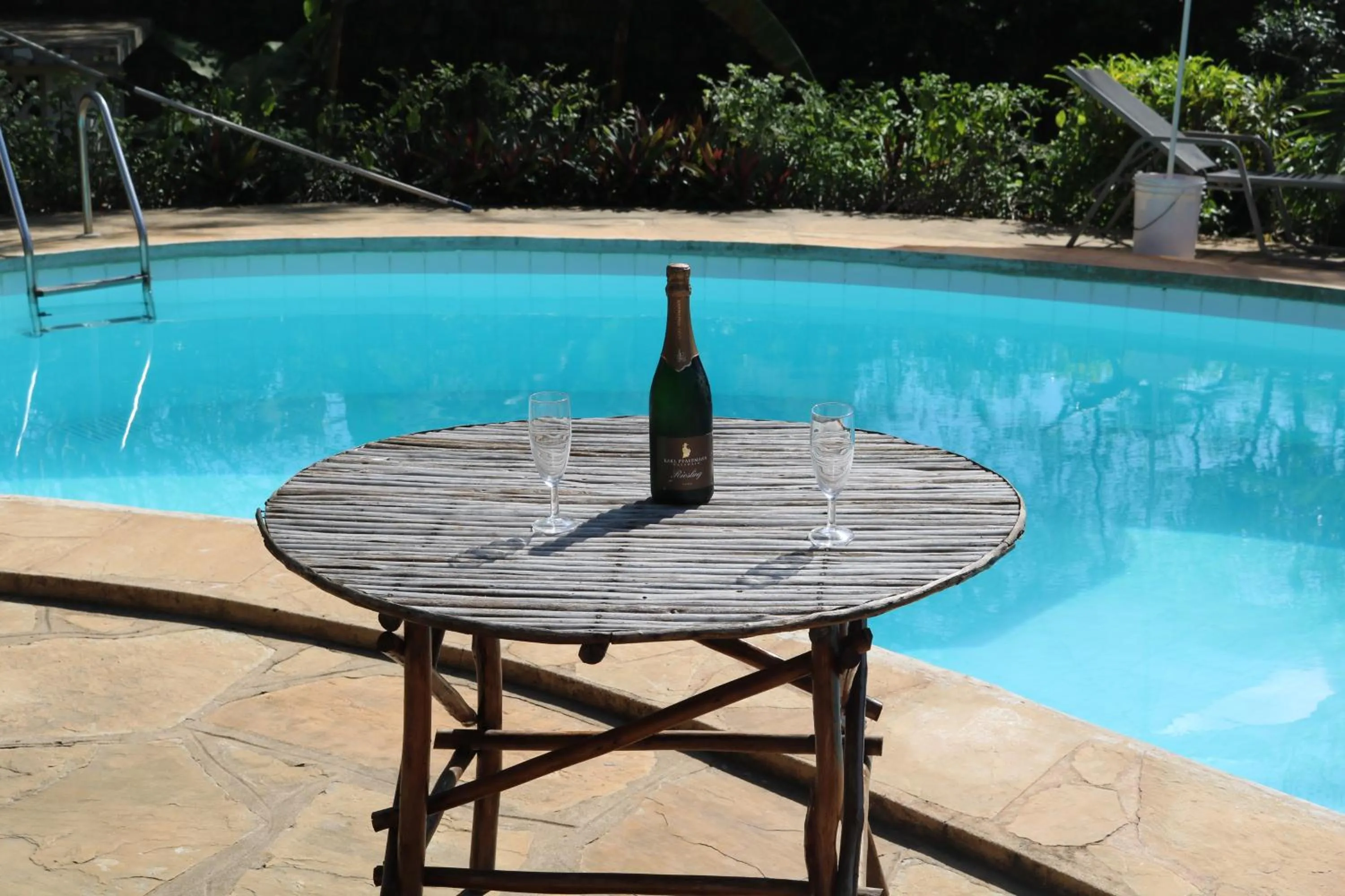 Pool view in Villa Madinina
