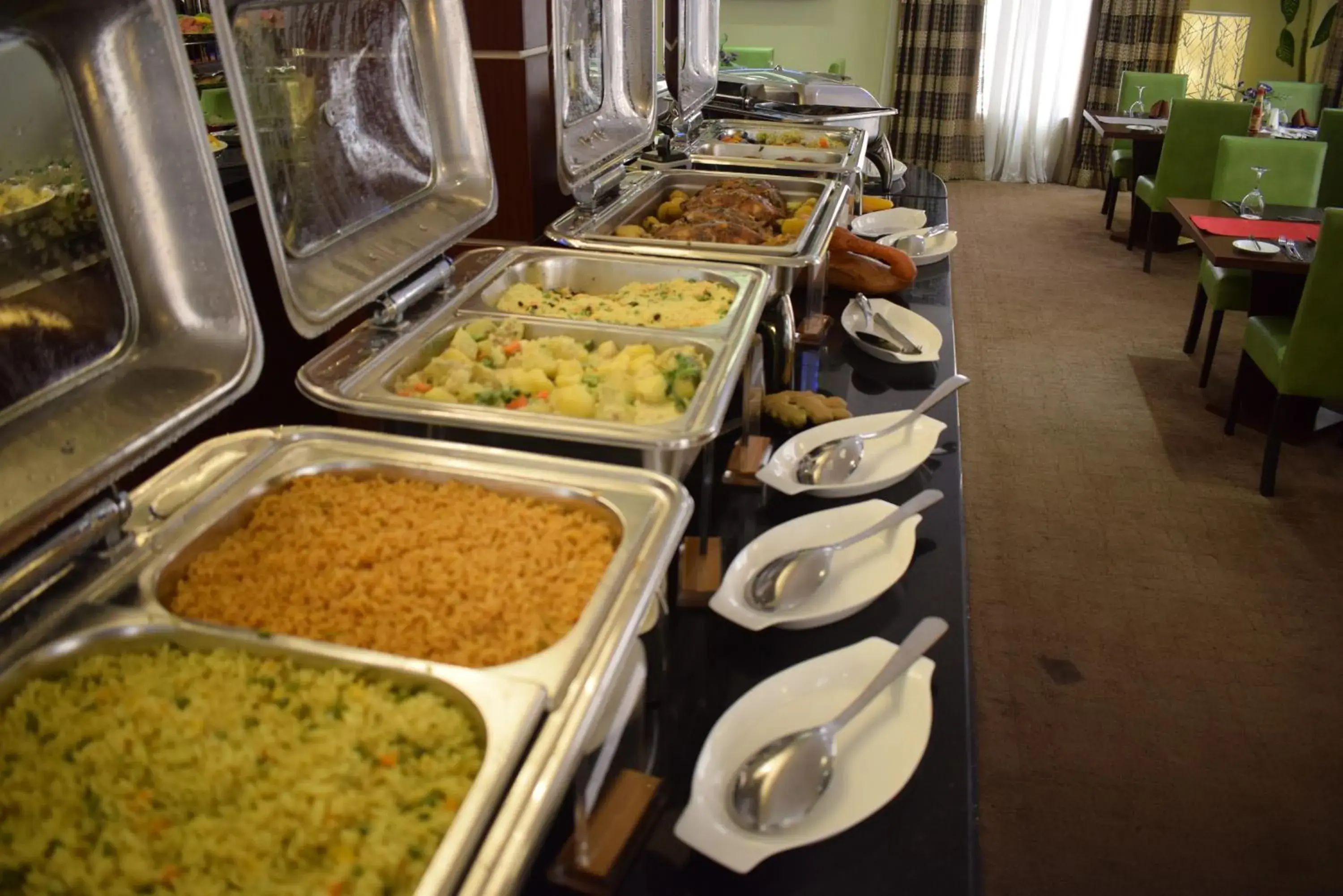 Food close-up in Grand Pela Hotel & Suites Food close-up in Grand Pela Hotel & Suites