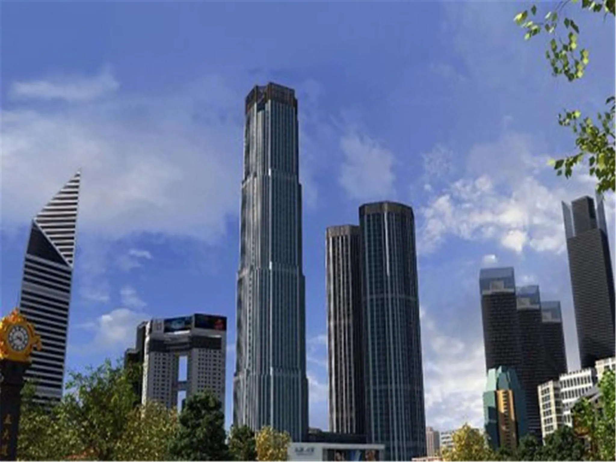 Property building in Tianjin G'apartment - Five Great Avenues