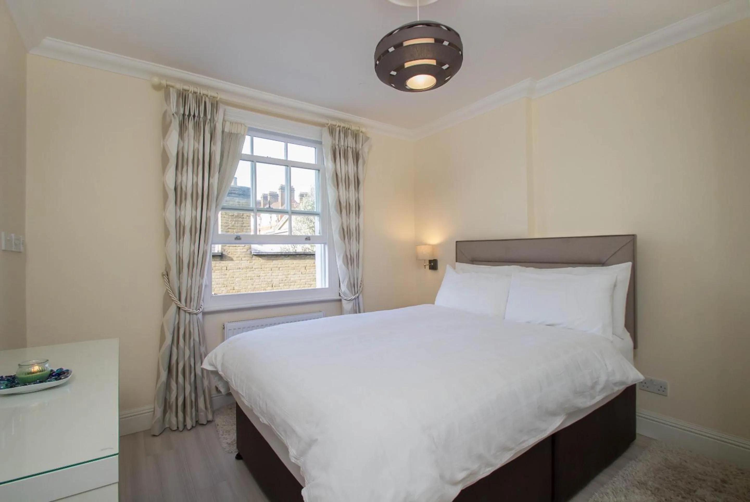Bedroom, Bed in Marylebone Village Apartments