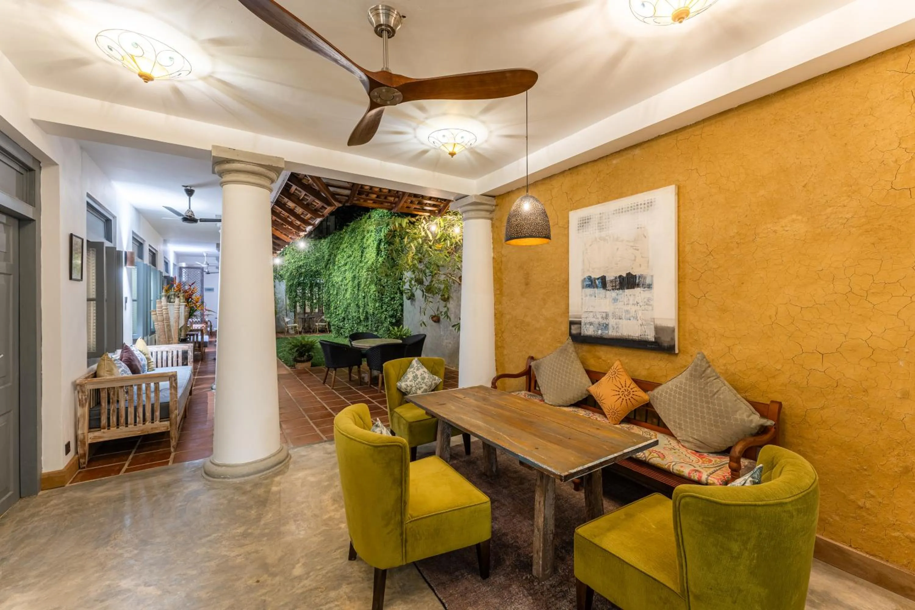 Living room in Parawa House