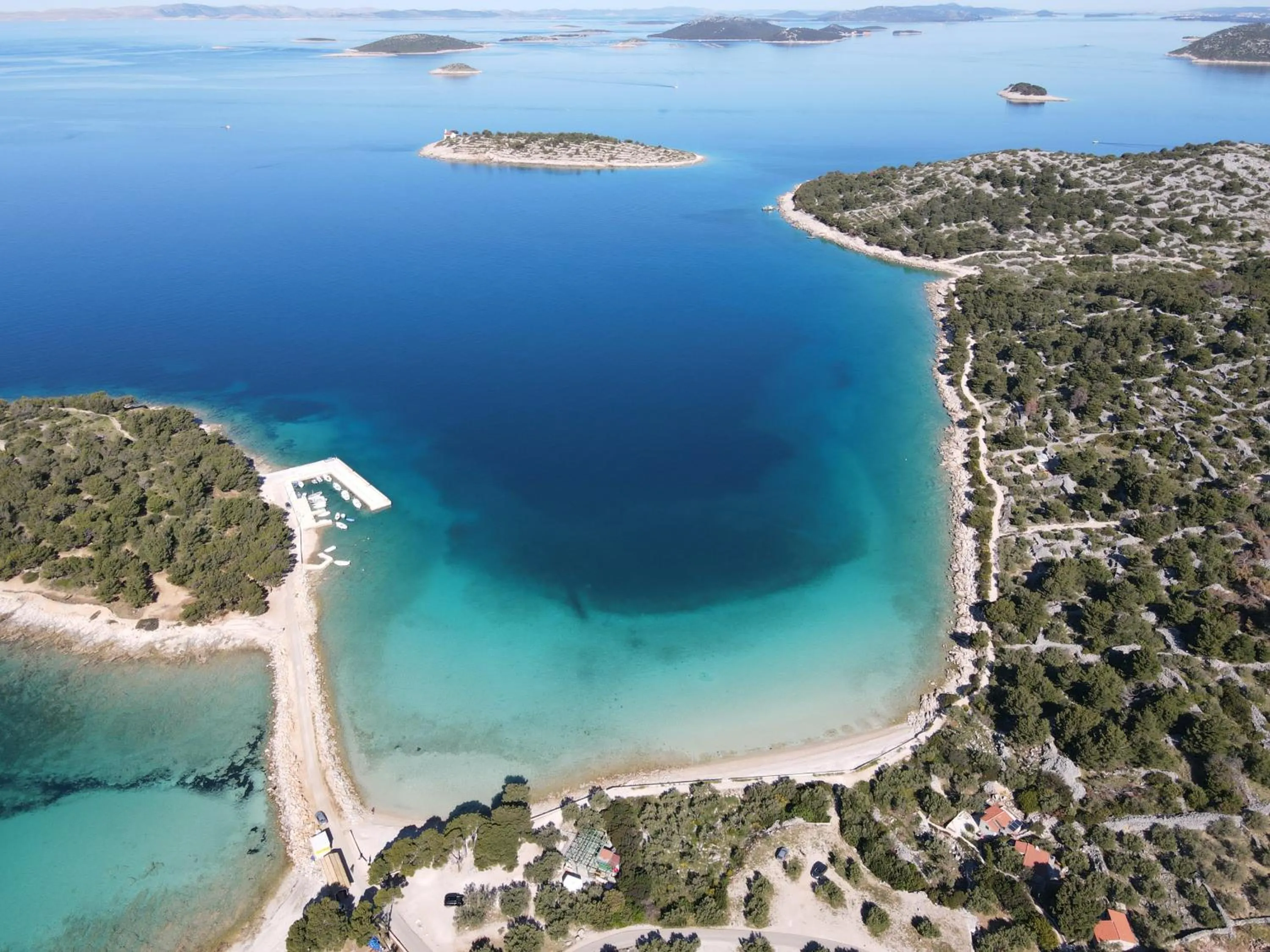 Beach in Apartments Lantina