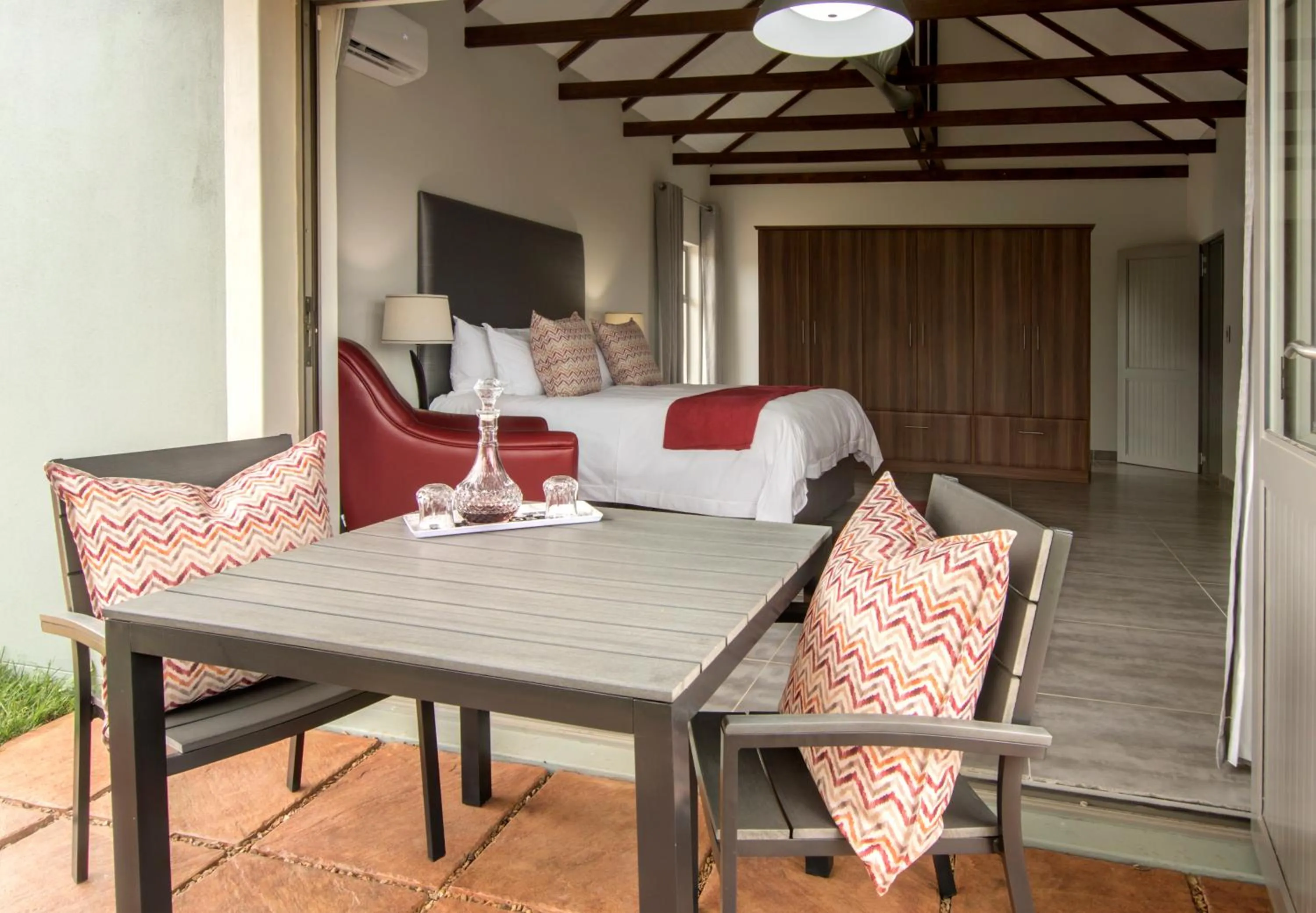 Dining area in Addo Wildlife