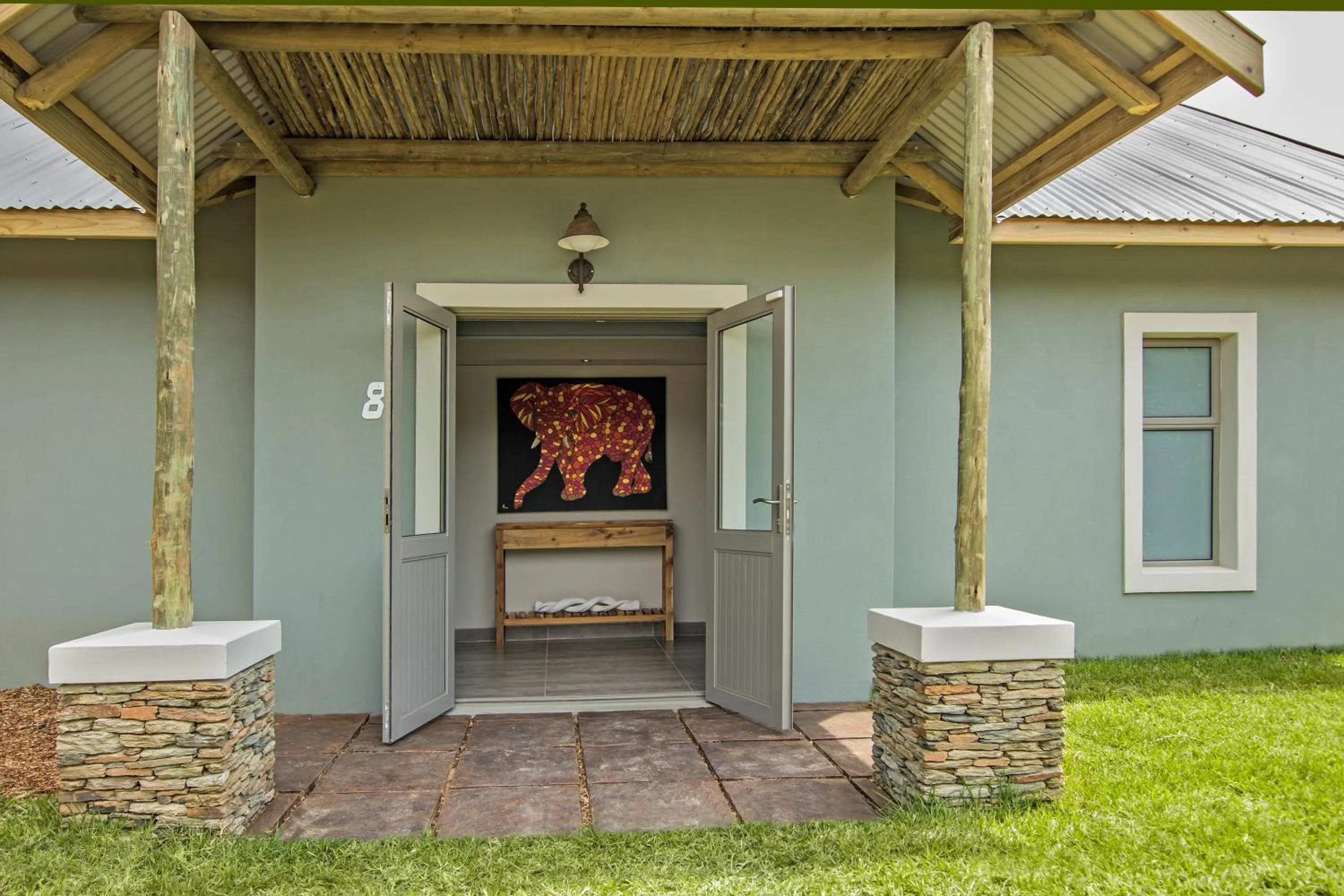 Facade/entrance in Addo Wildlife
