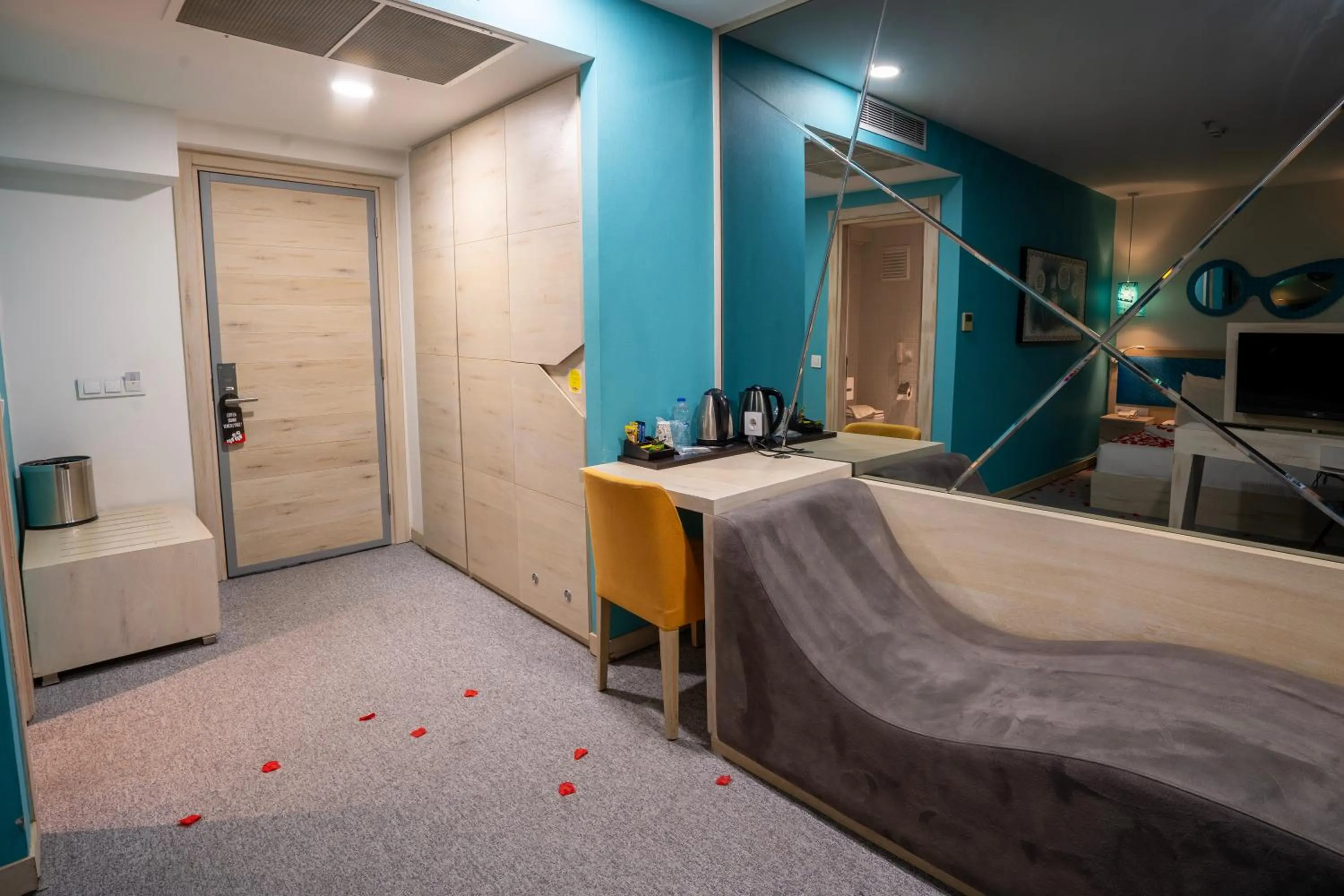 Seating area in Leman Otel