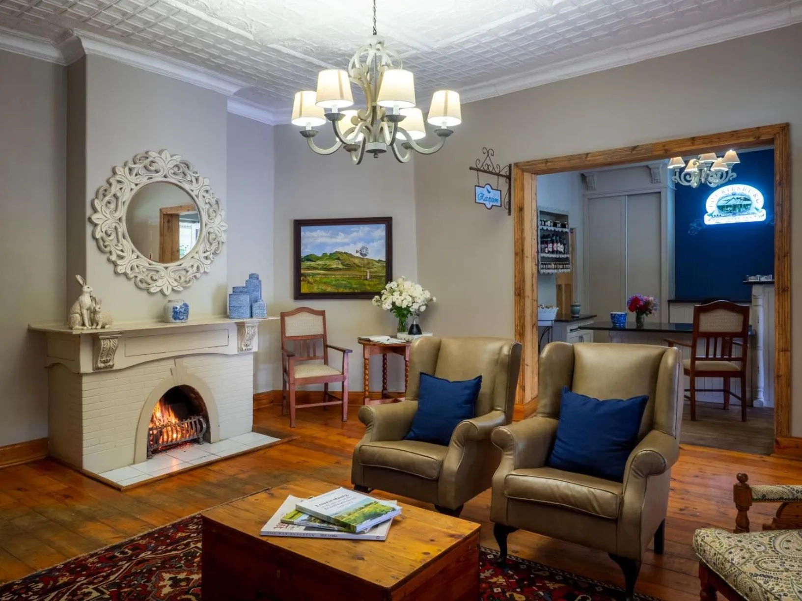 Lobby or reception in Fouriesburg Country Inn