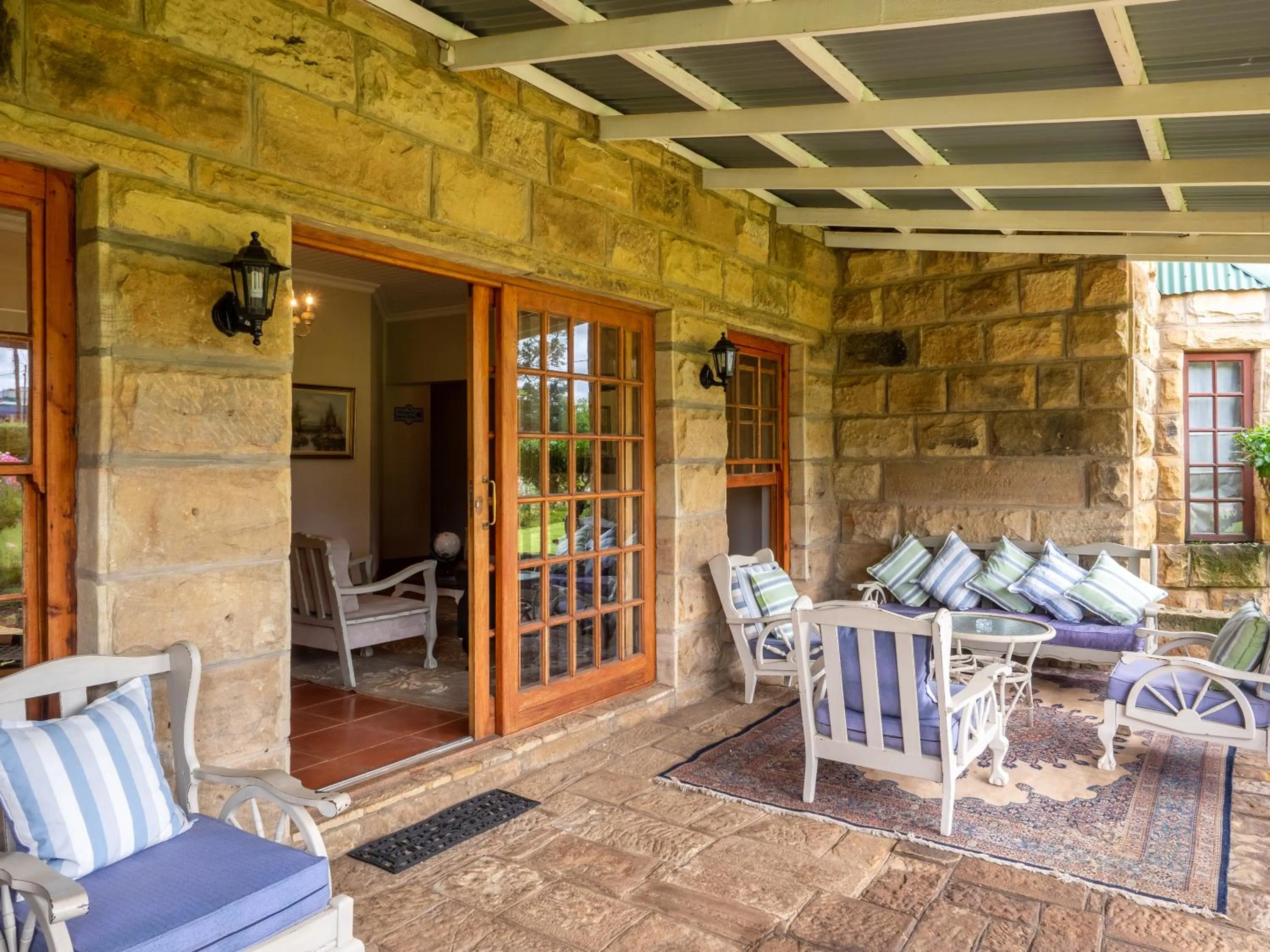 Balcony/Terrace in Fouriesburg Country Inn