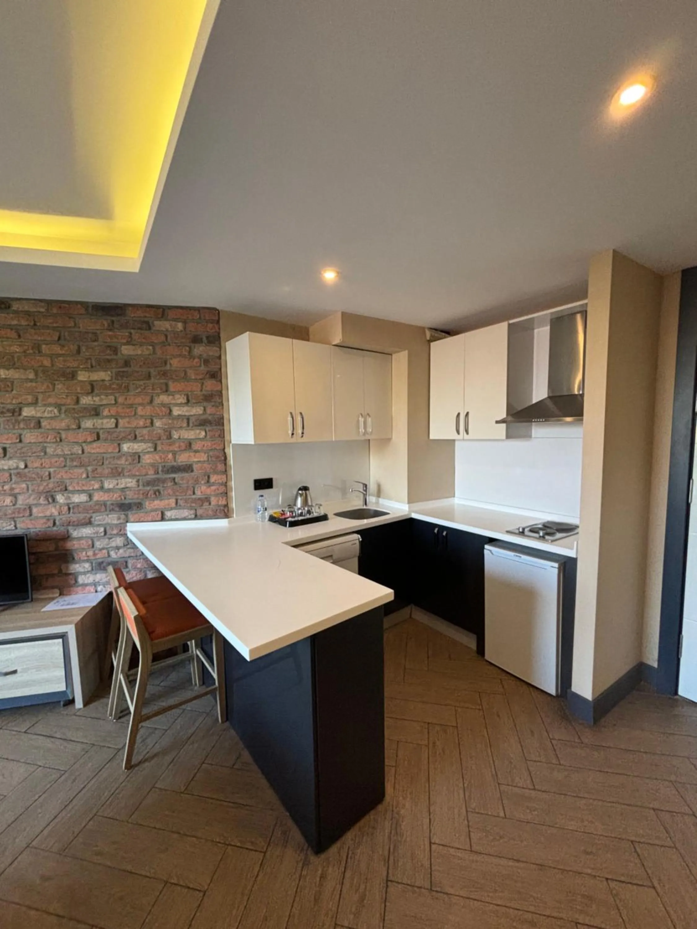 Kitchen or kitchenette in Aldino Residence