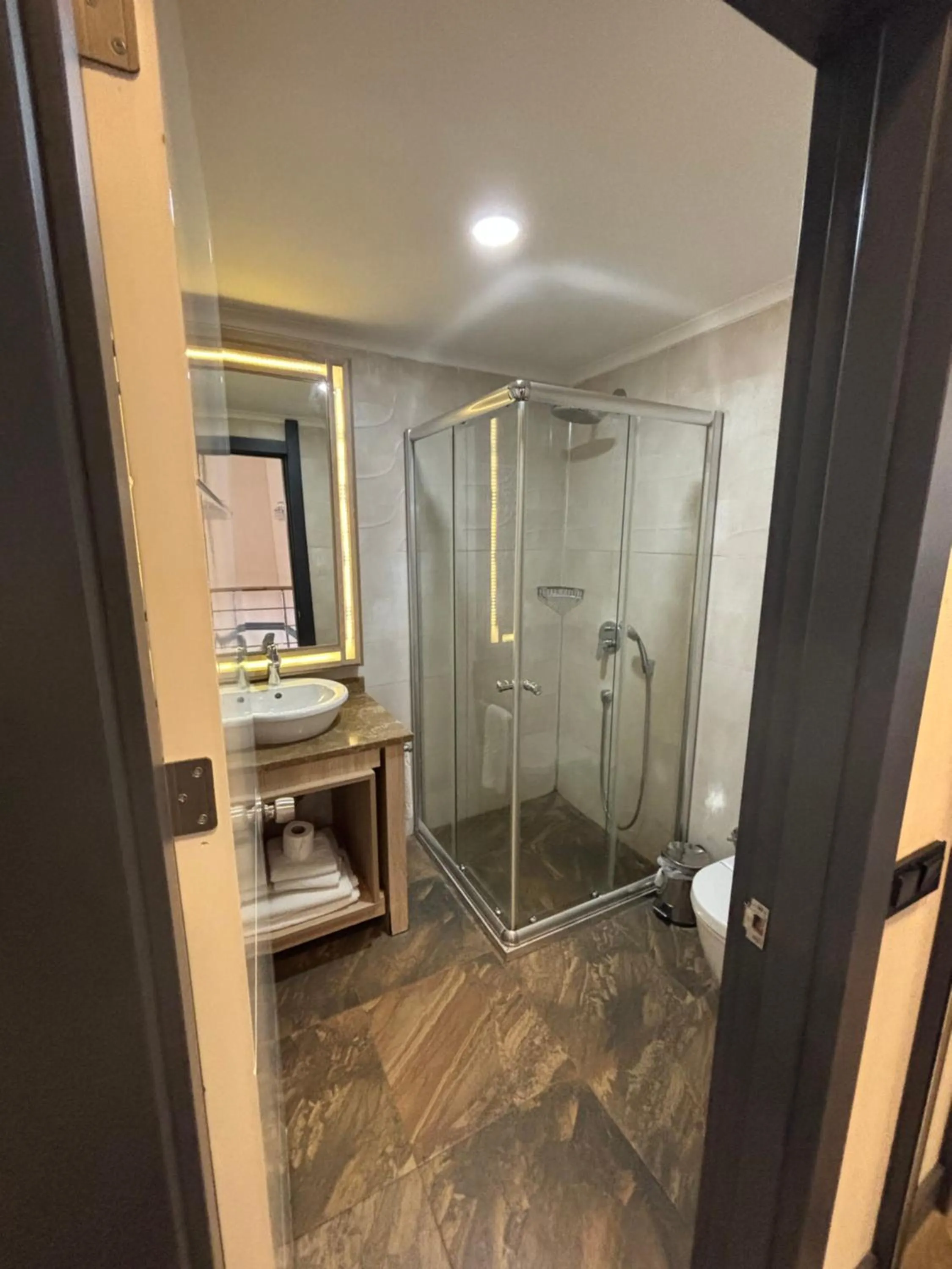 Shower in Aldino Residence