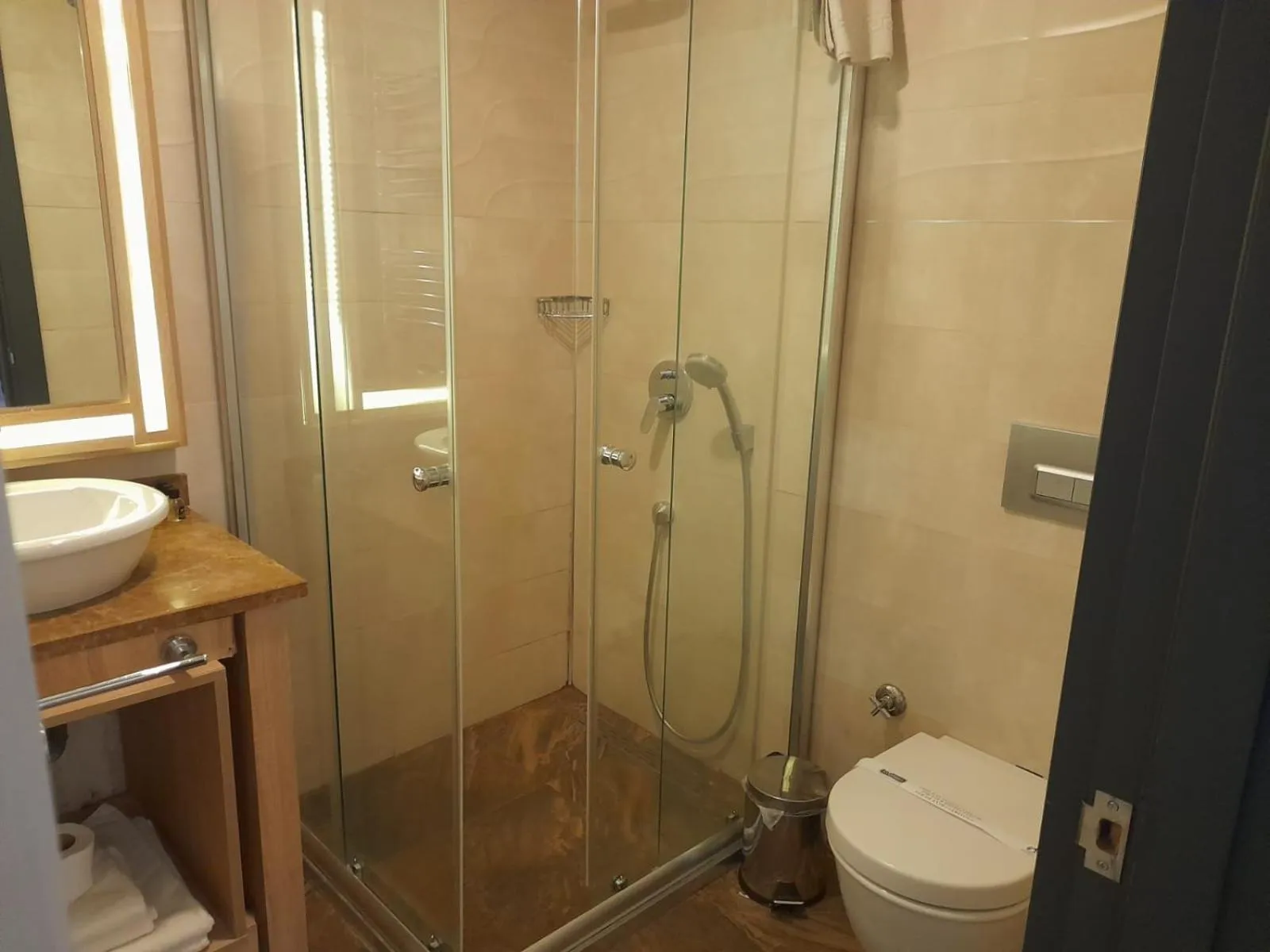 Shower in Aldino Residence