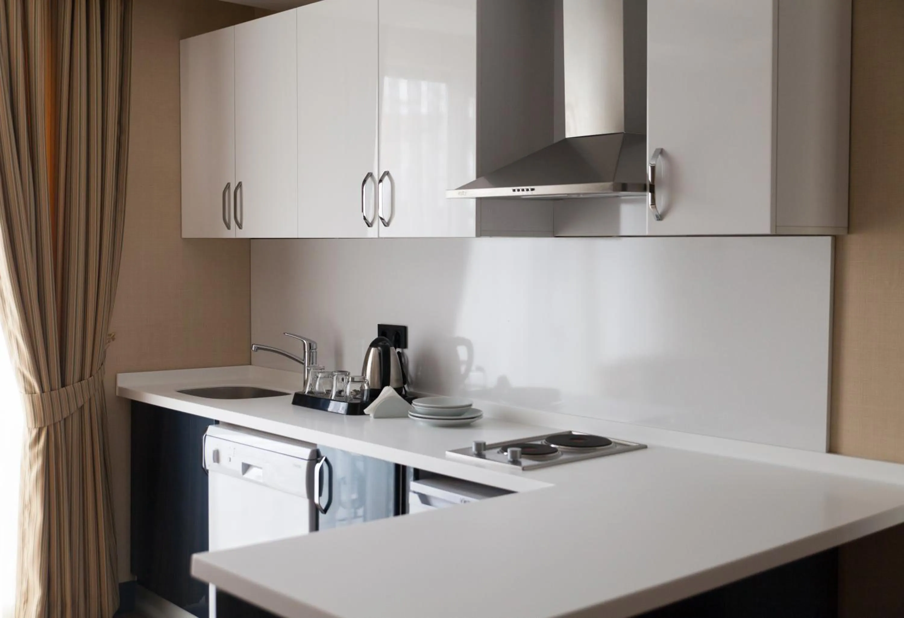 Kitchen or kitchenette in Aldino Residence