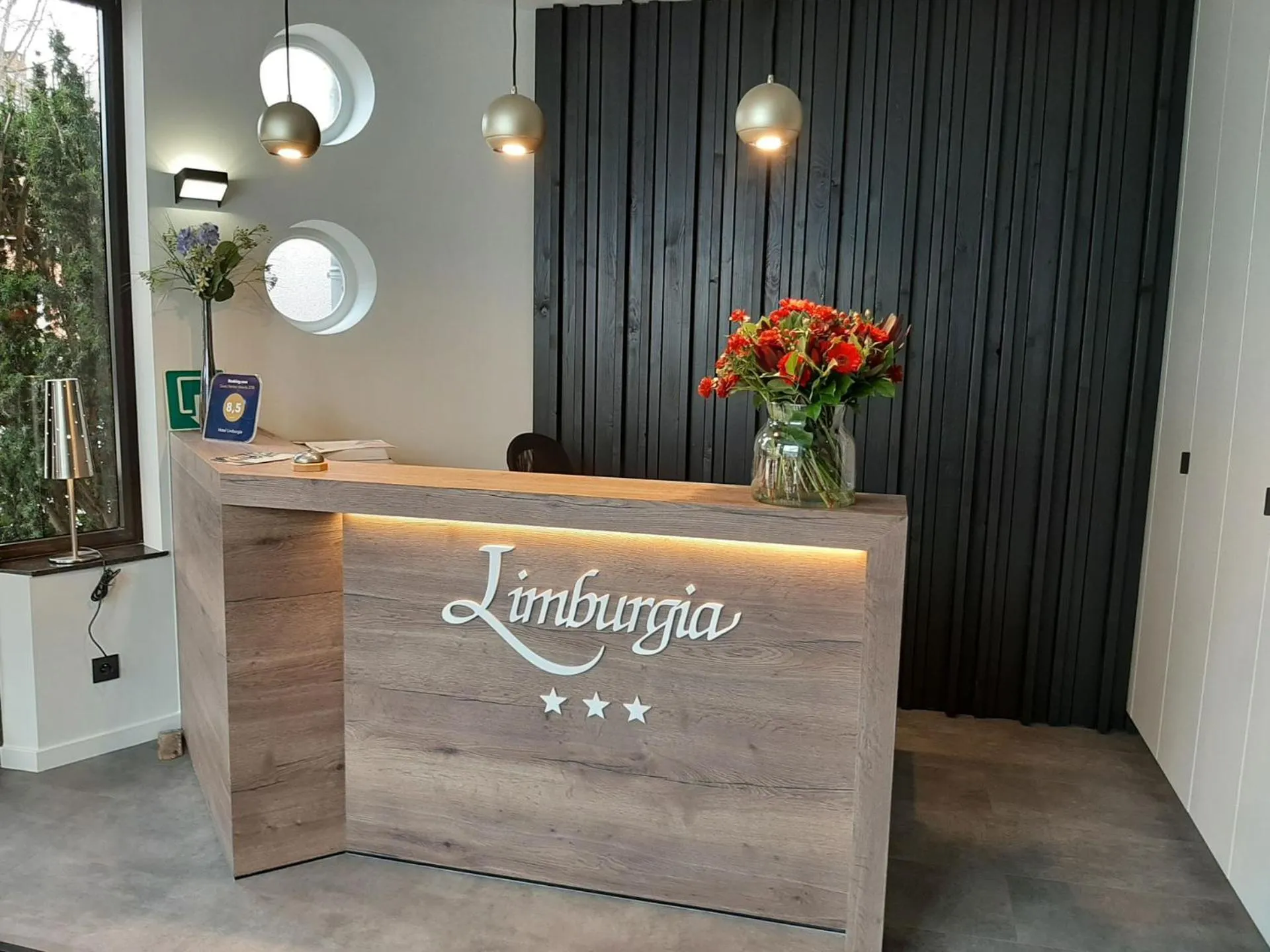 Lobby or reception in Hotel Limburgia