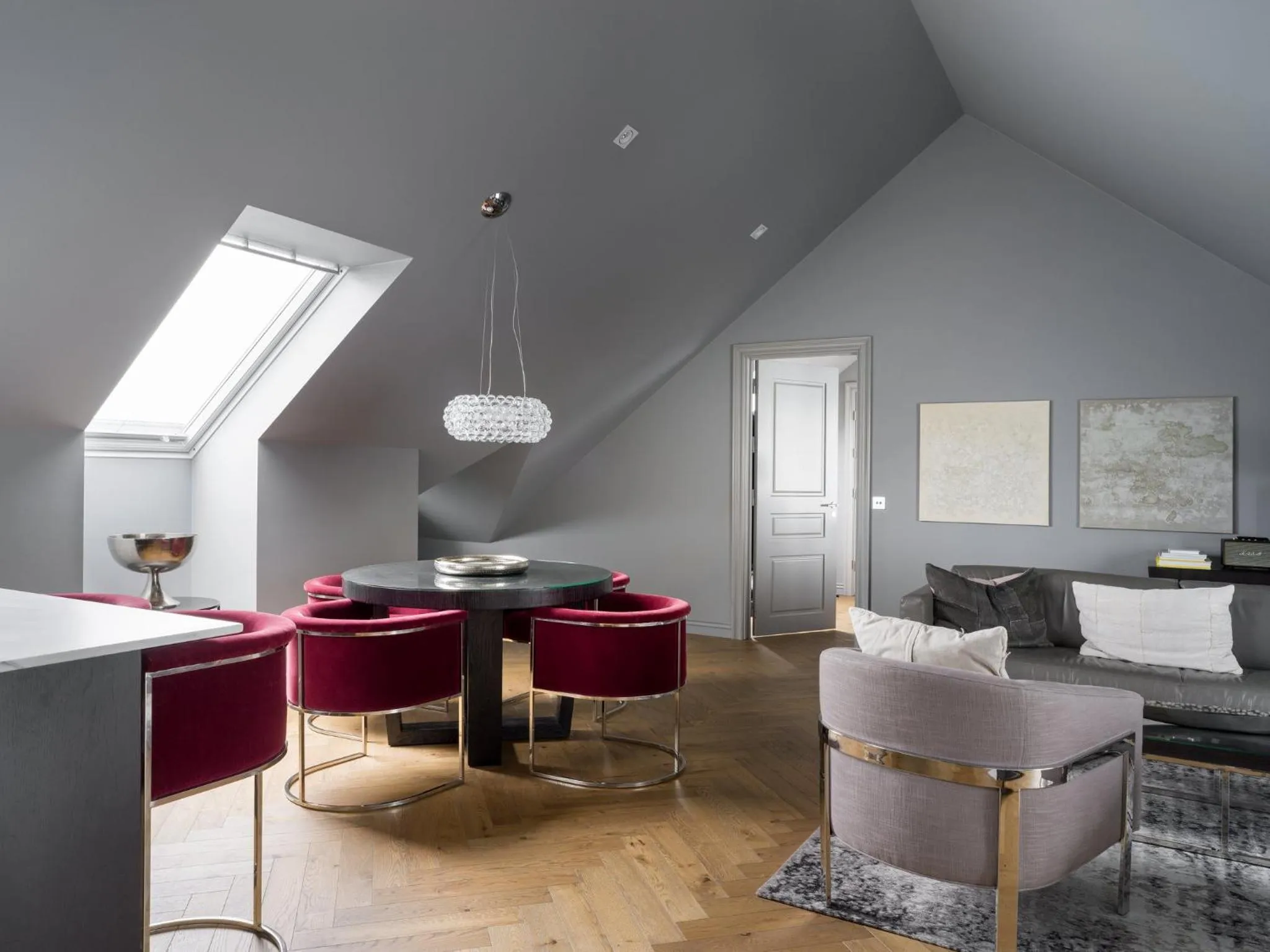 Living room in Sand Hotel by Keahotels