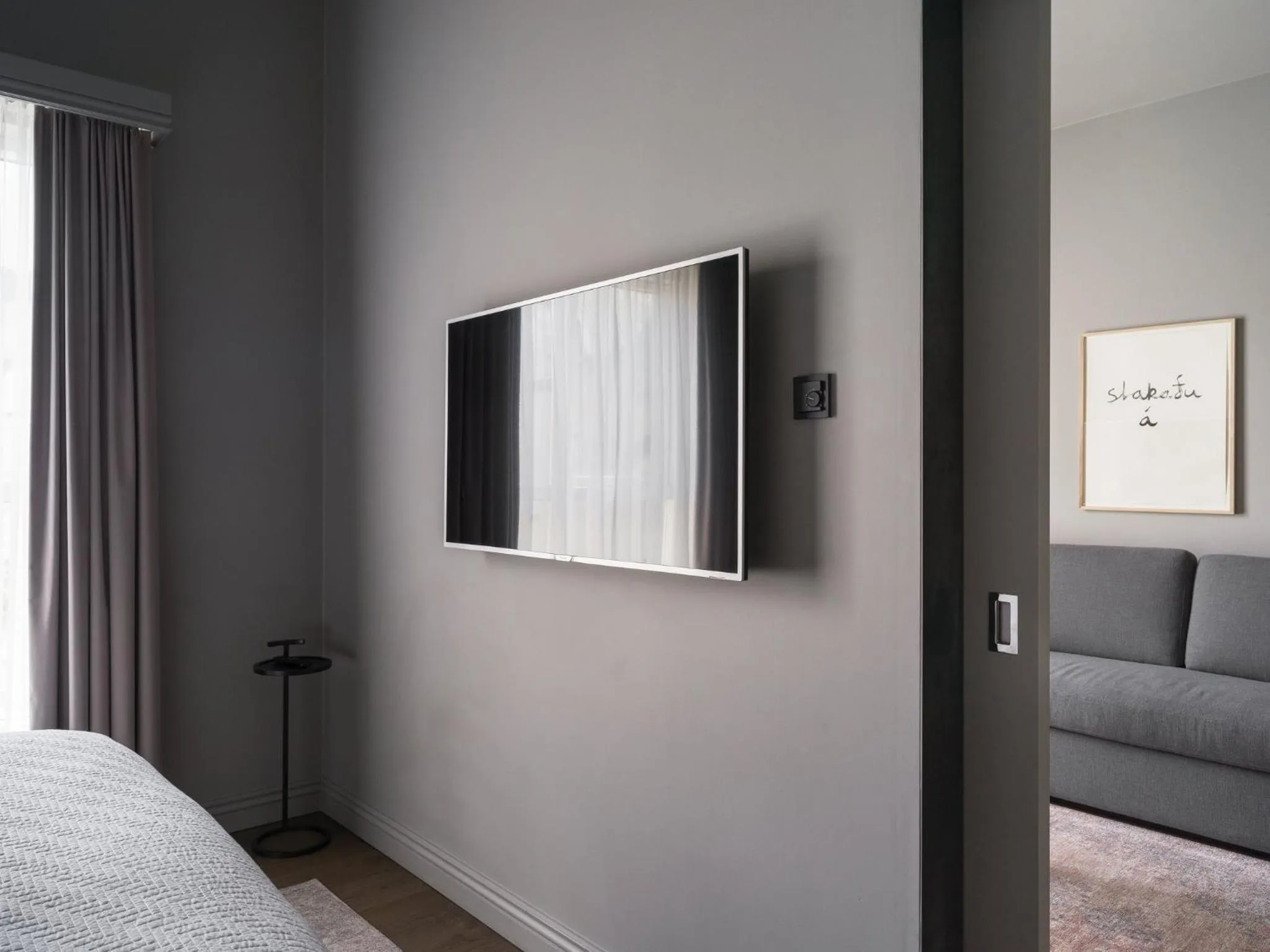 Bedroom, Bed in Sand Hotel by Keahotels