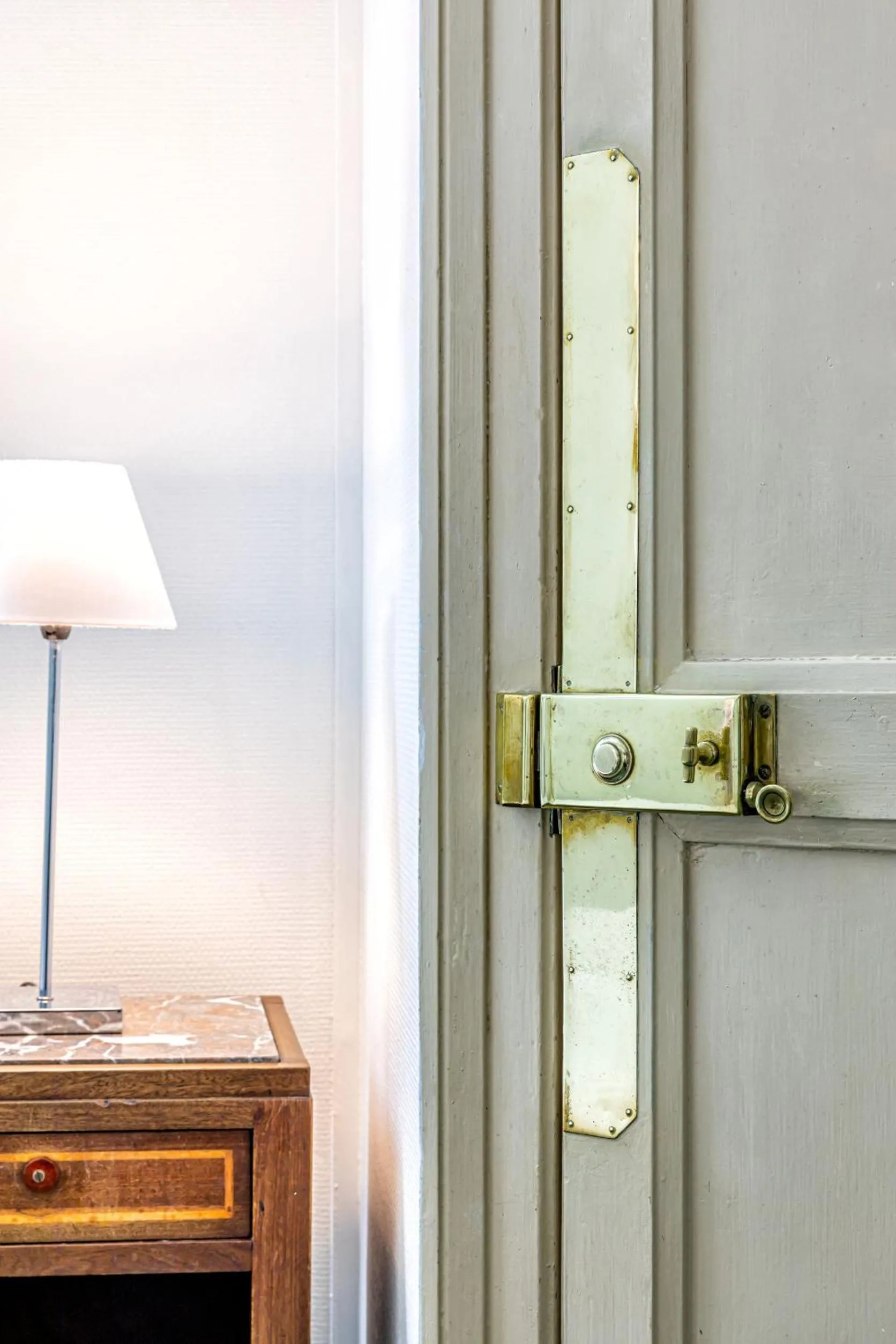 Bedroom in Hôtel Saint Maurice