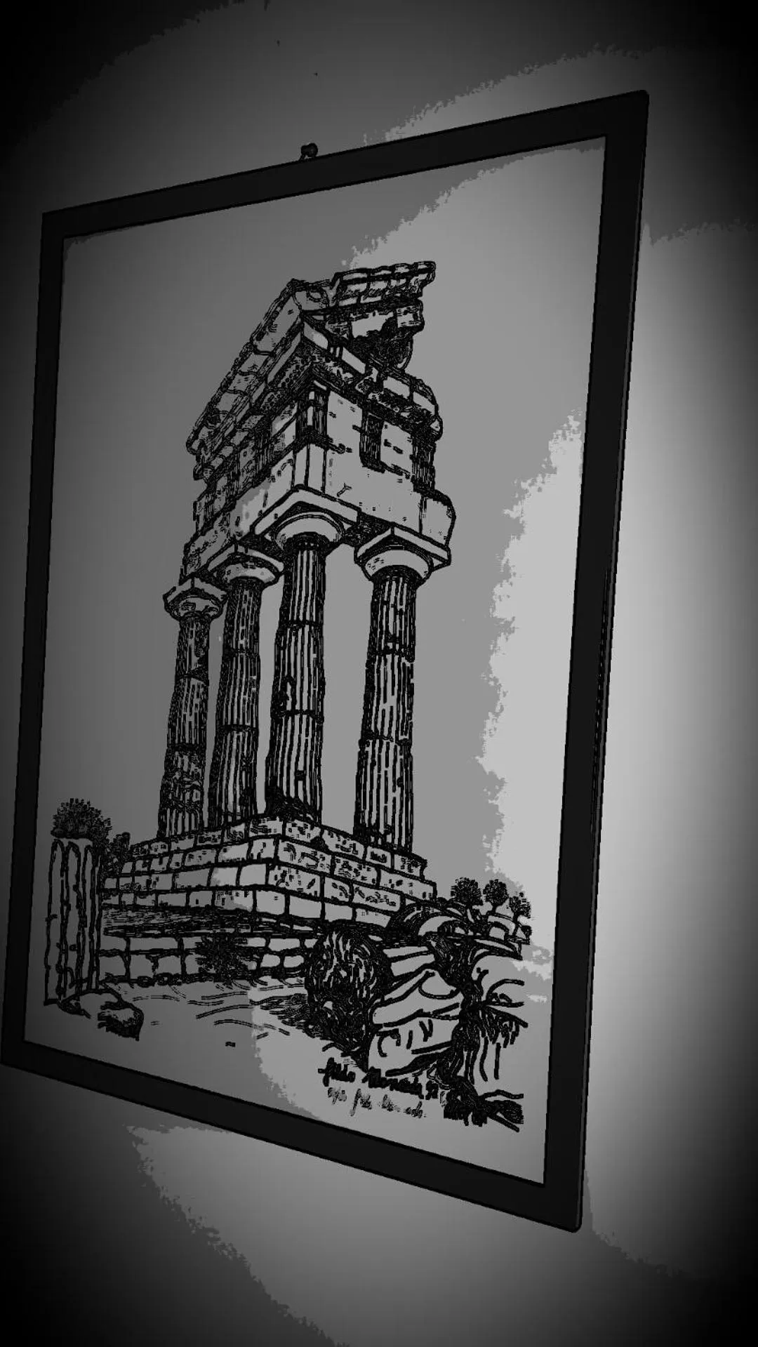 Decorative detail in Alessi Suites & Studio