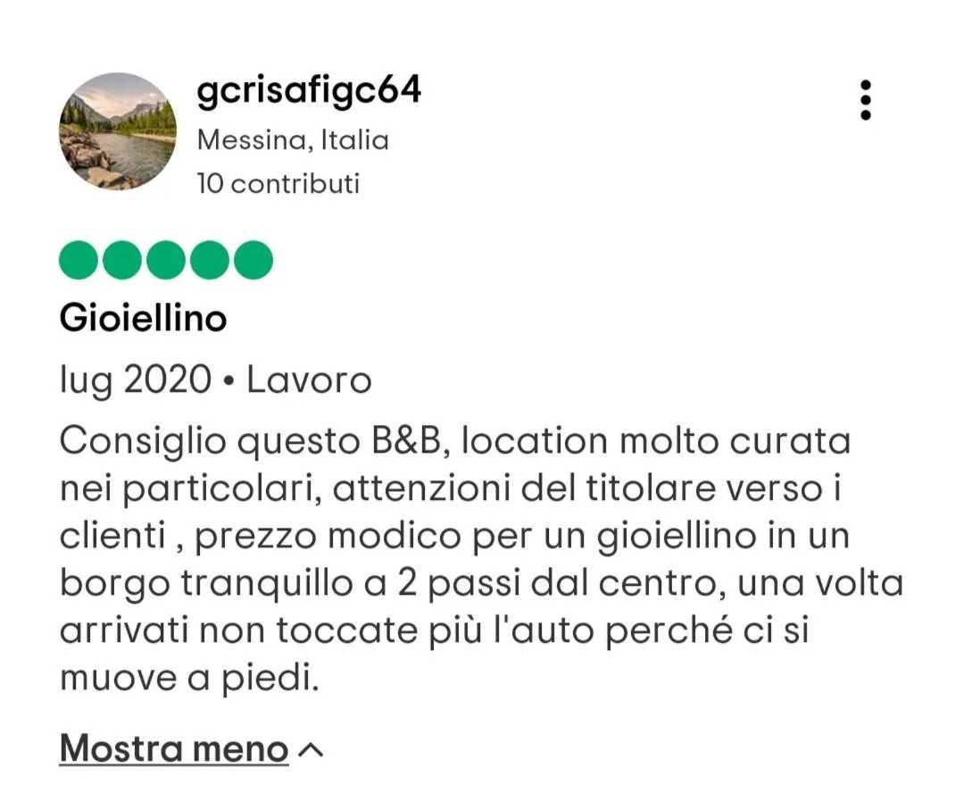 Text overlay in Alessi Suites & Studio