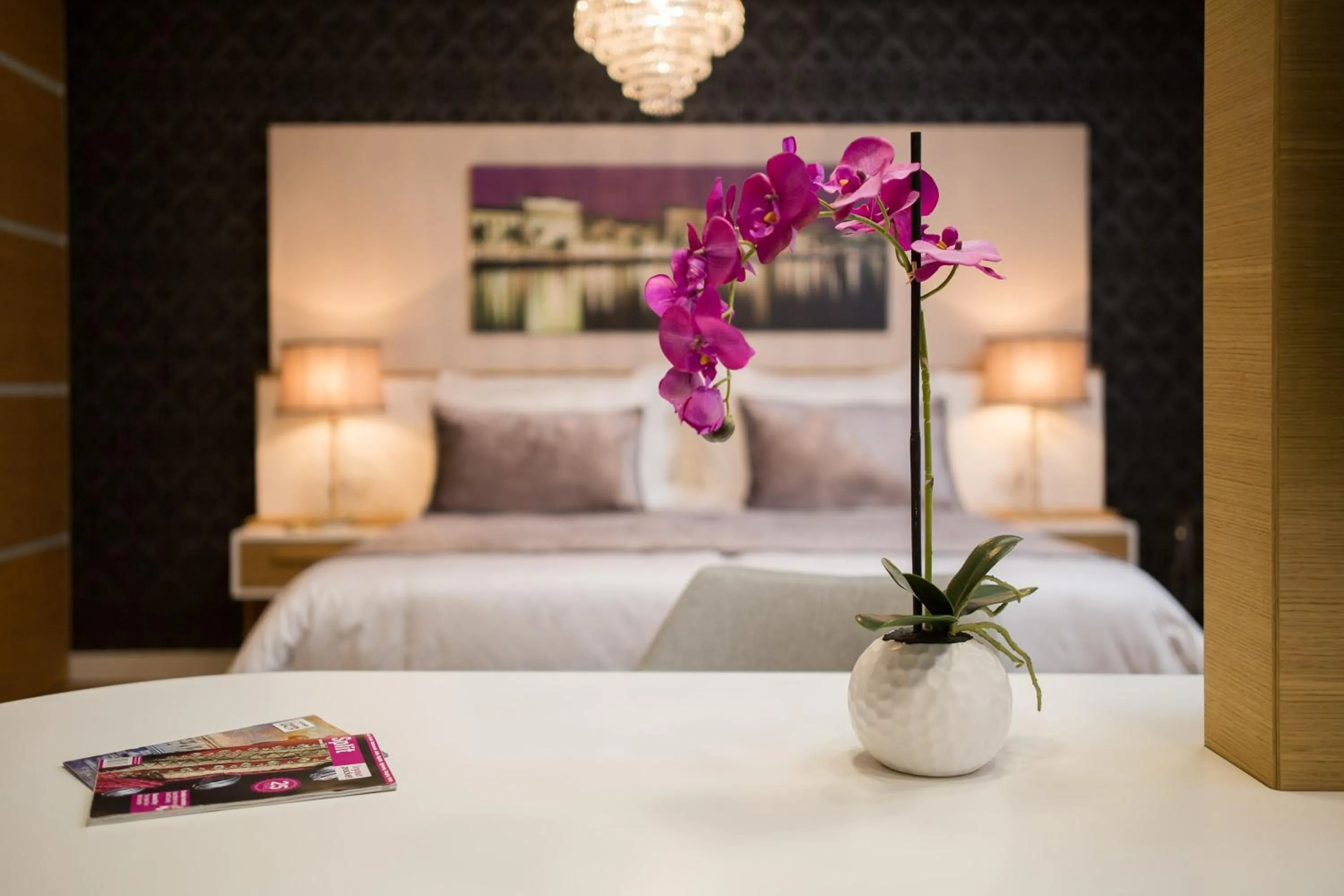 Decorative detail, Bed in VIP Rooms