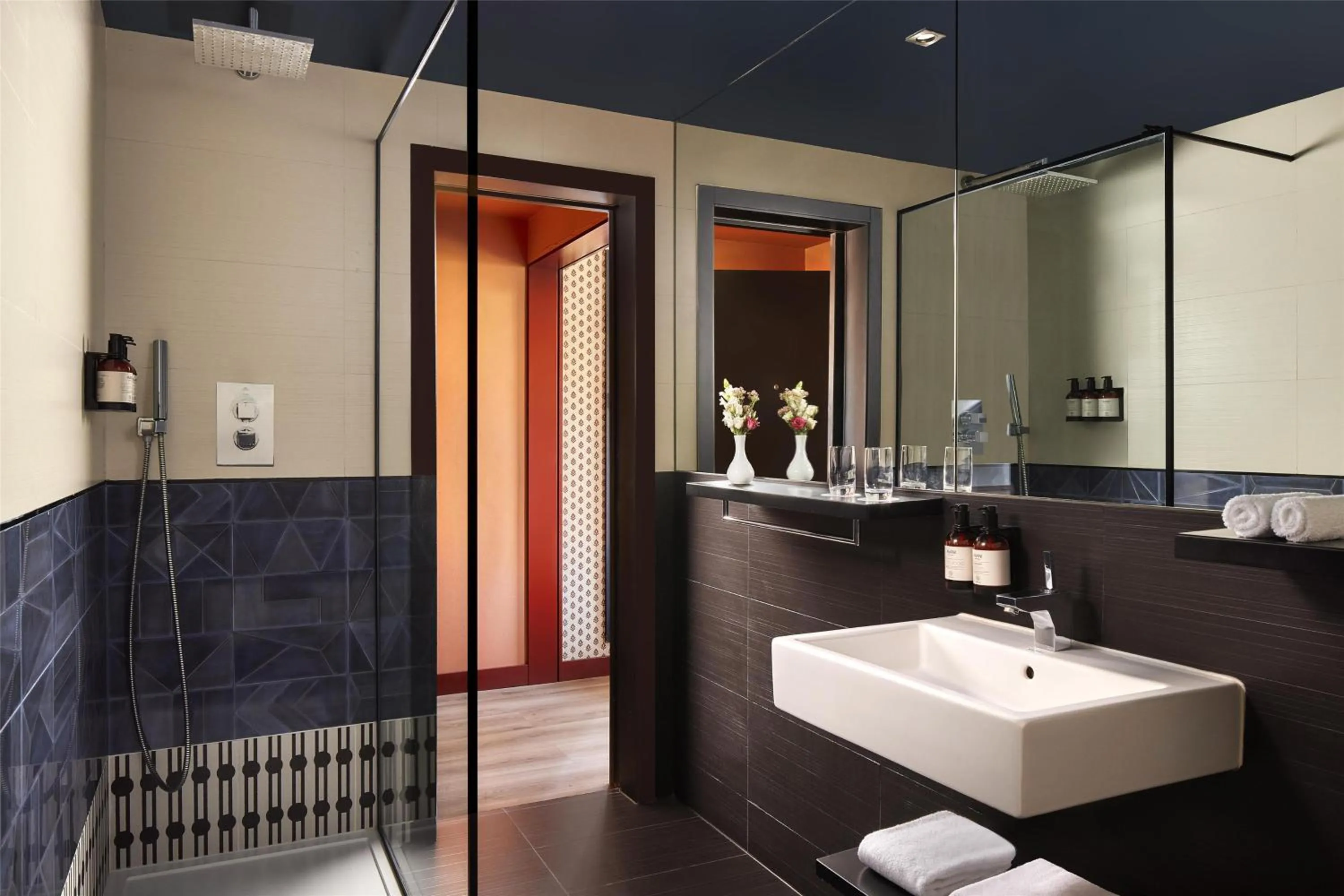 Bathroom in Avani Avenida Liberdade Lisbon Hotel