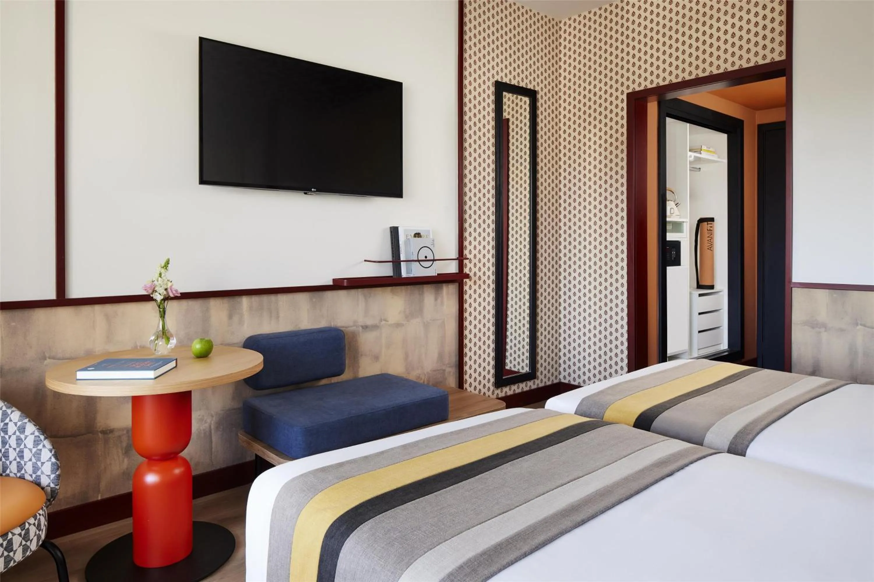 Bedroom, Bed in Avani Avenida Liberdade Lisbon Hotel