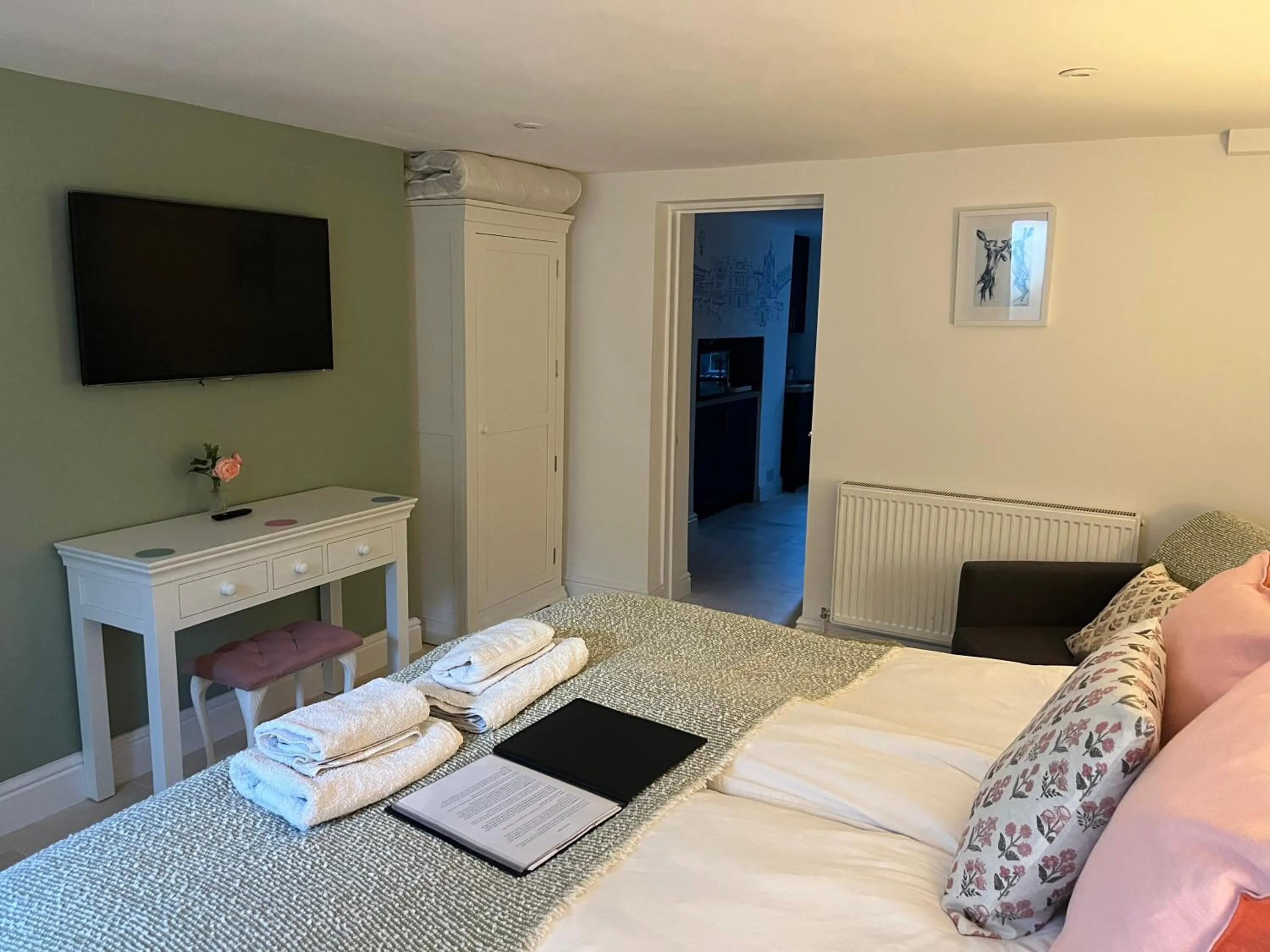 Bed in The Art Studio