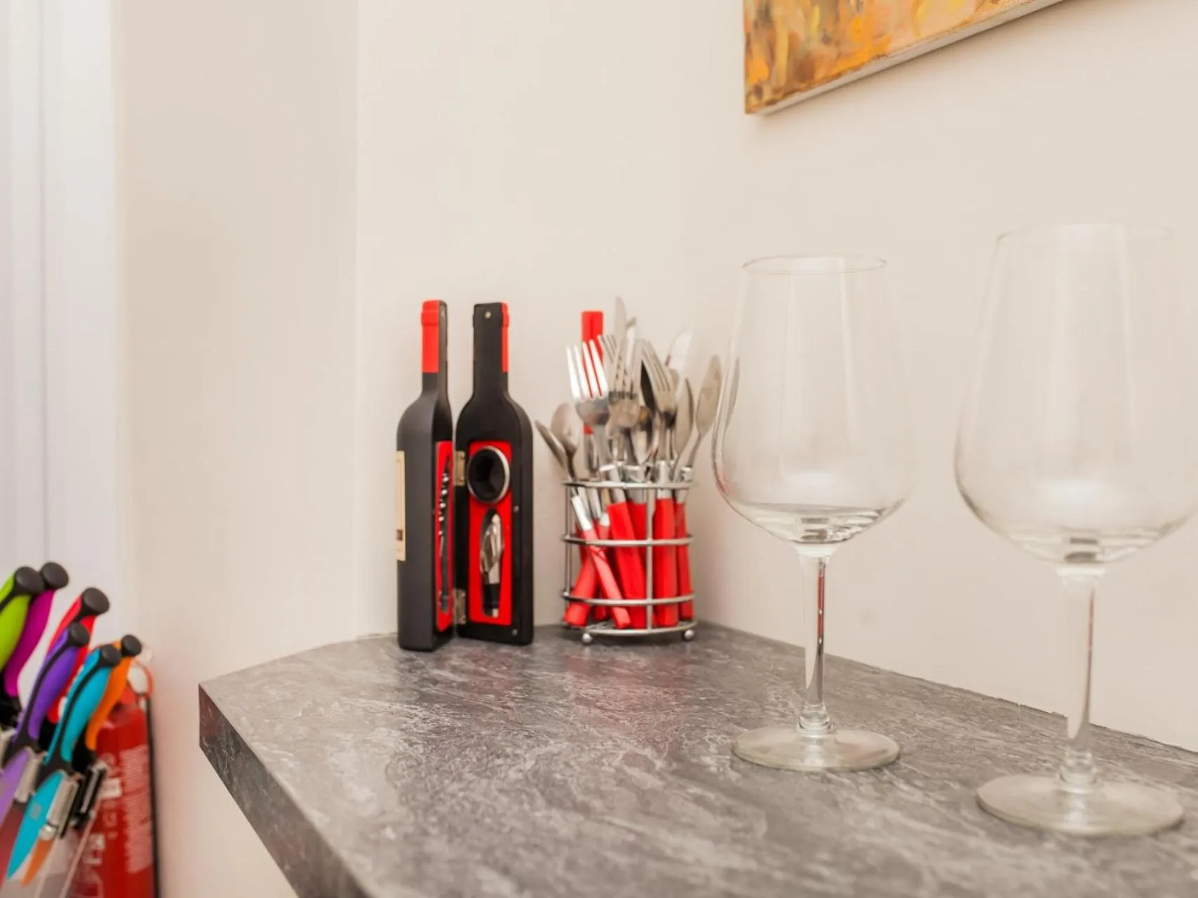 Bedroom in The Art Studio