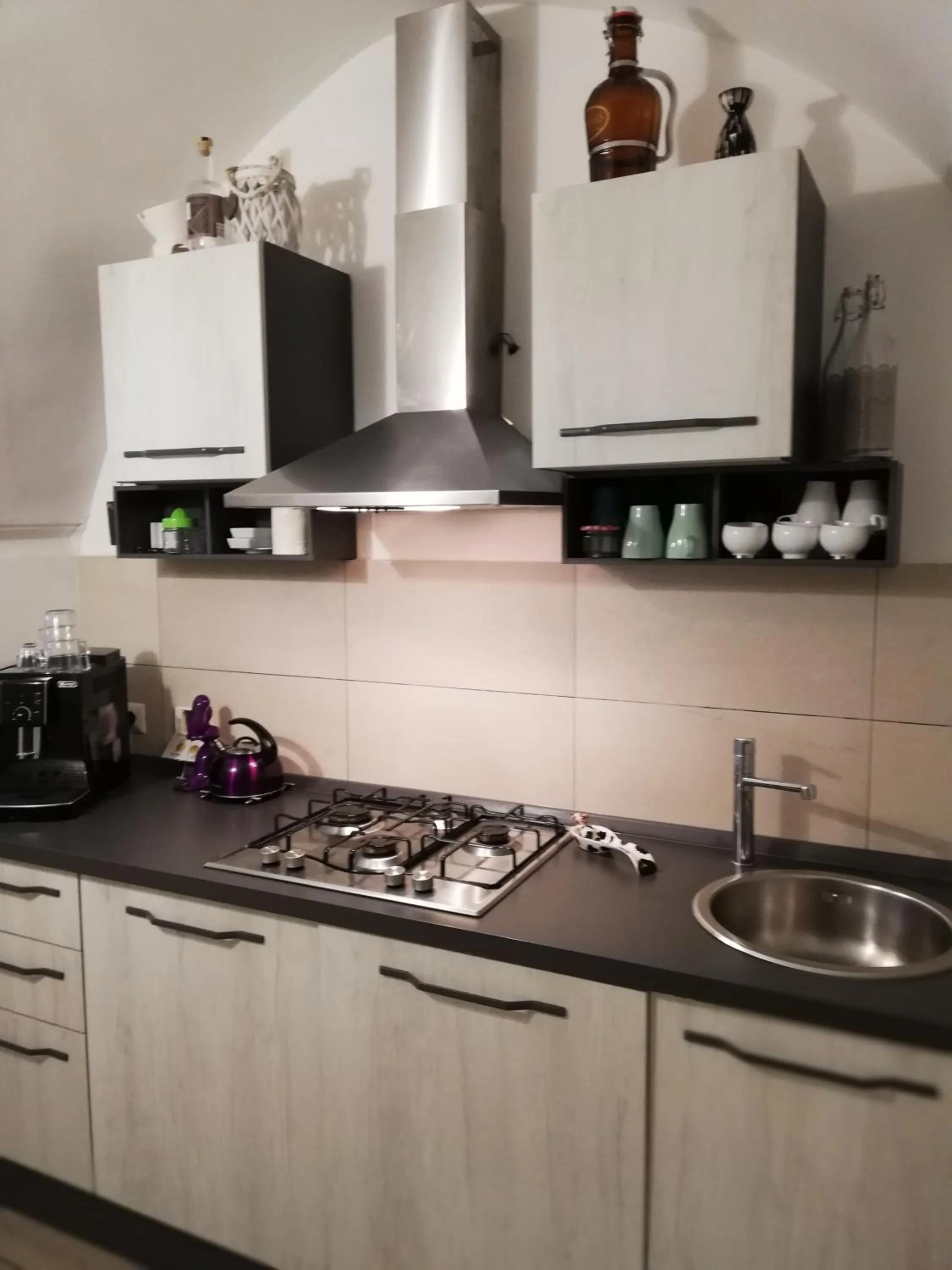 Communal kitchen in B & B Eliana